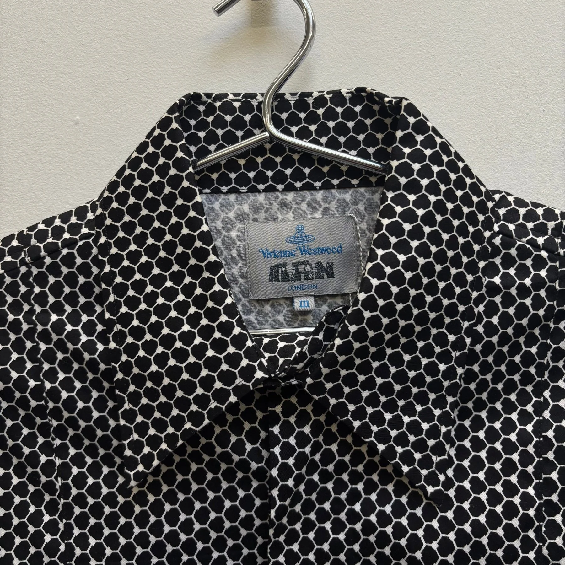 90s Vivienne Westwood Patterned Button Up - Image 3