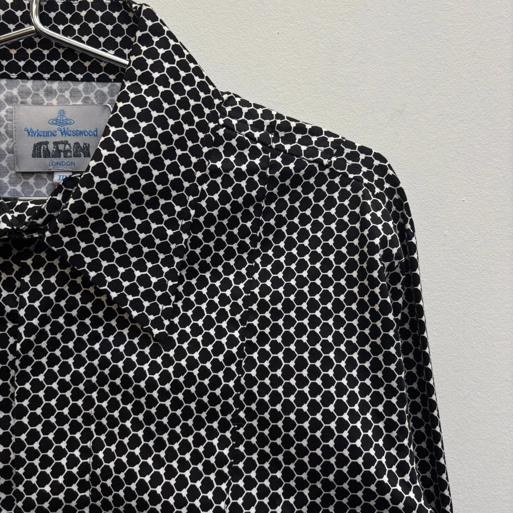 90s Vivienne Westwood Patterned Button Up - Image 4