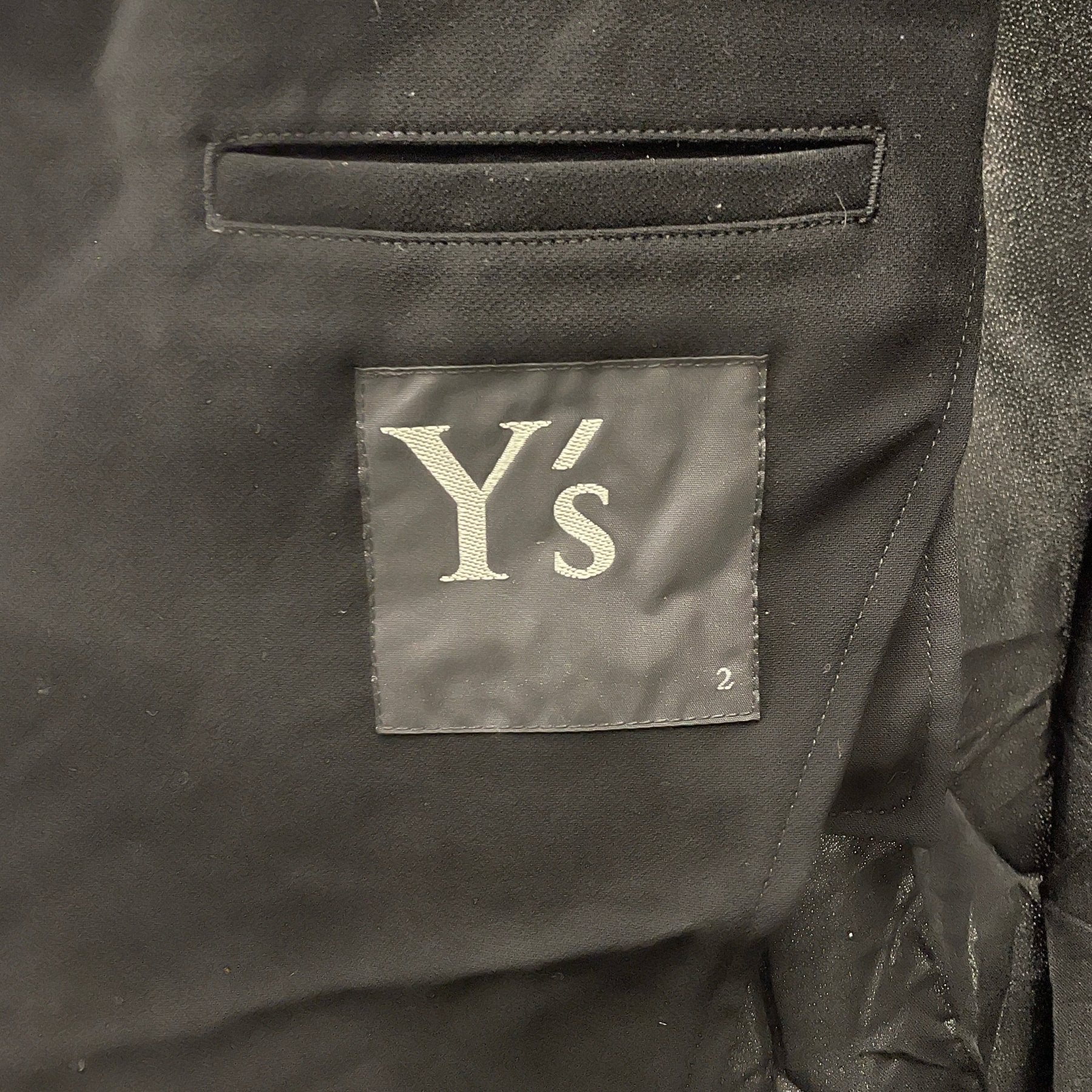 90s Yohji Yamamoto Y’s Elongated Wrinkled vest - Image 9