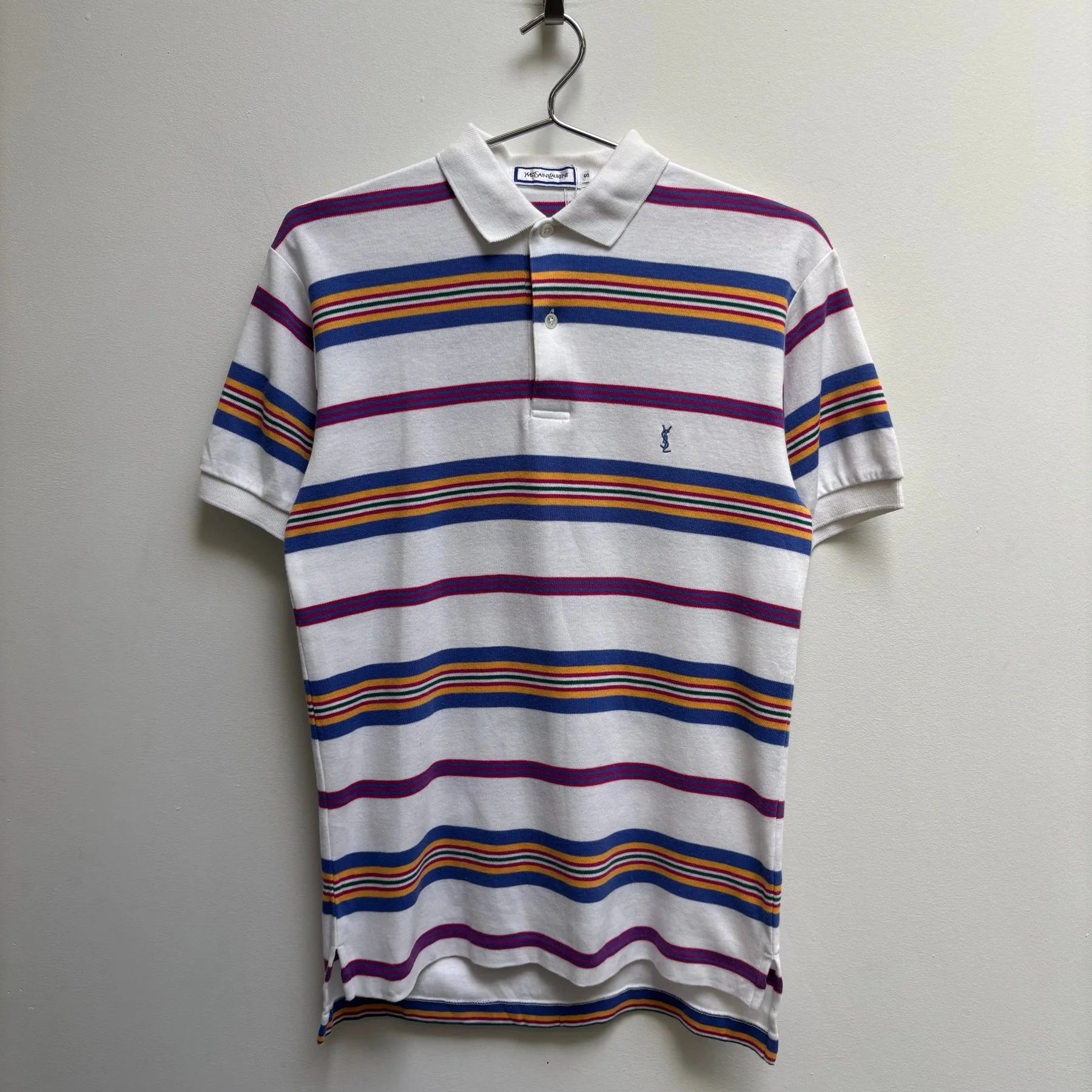 90s Yves Saint Laurent Striped Polo