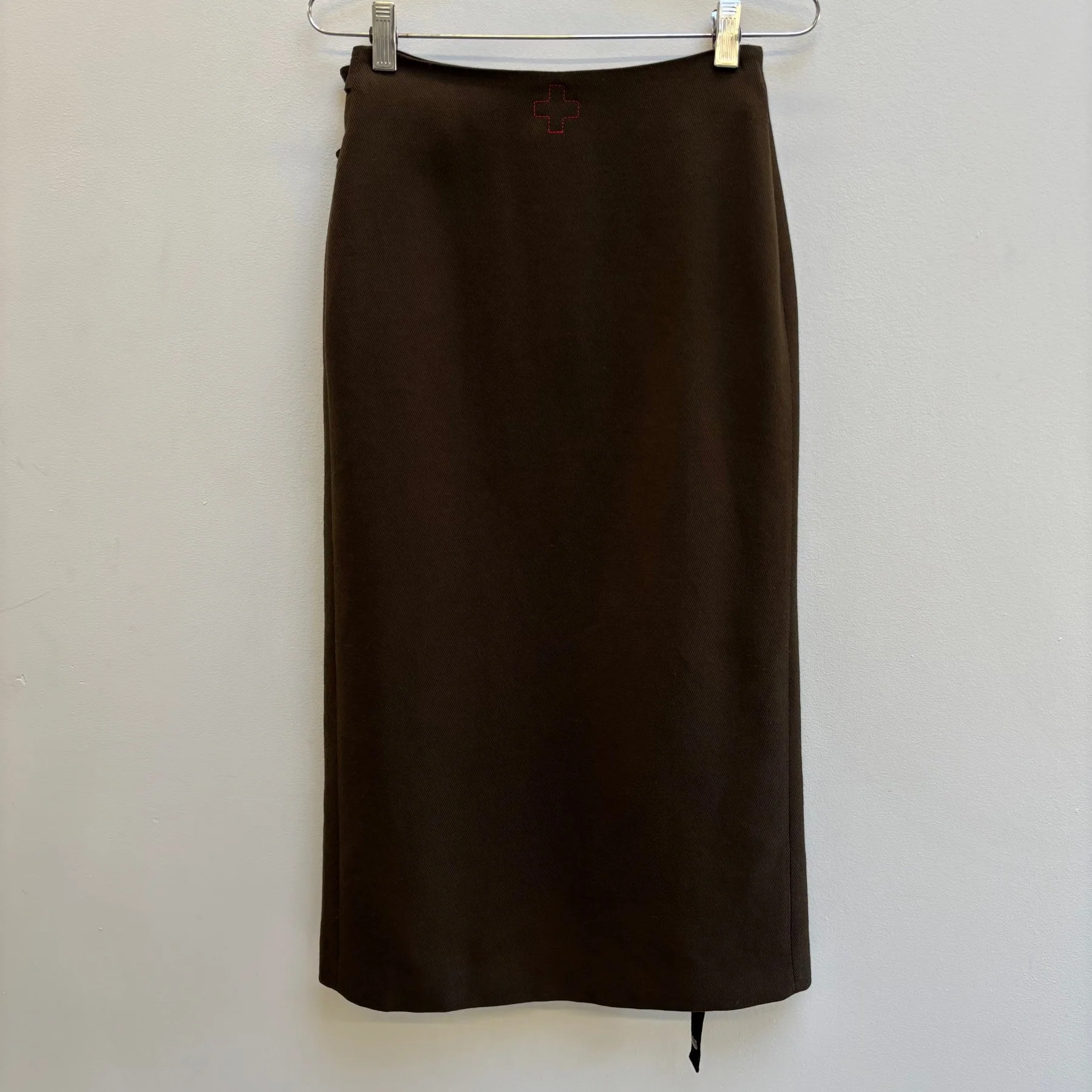 A.F. Vandevorst Wool Stirr Up Buckle Skirt - Image 2