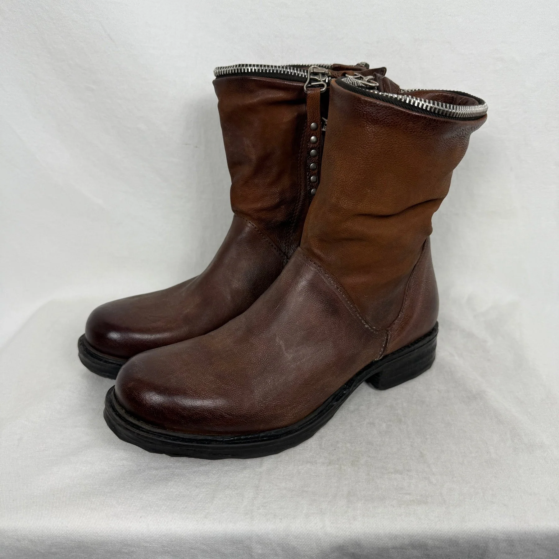 A.S. 98 Airstep Biker Zipper Boots - Image 3