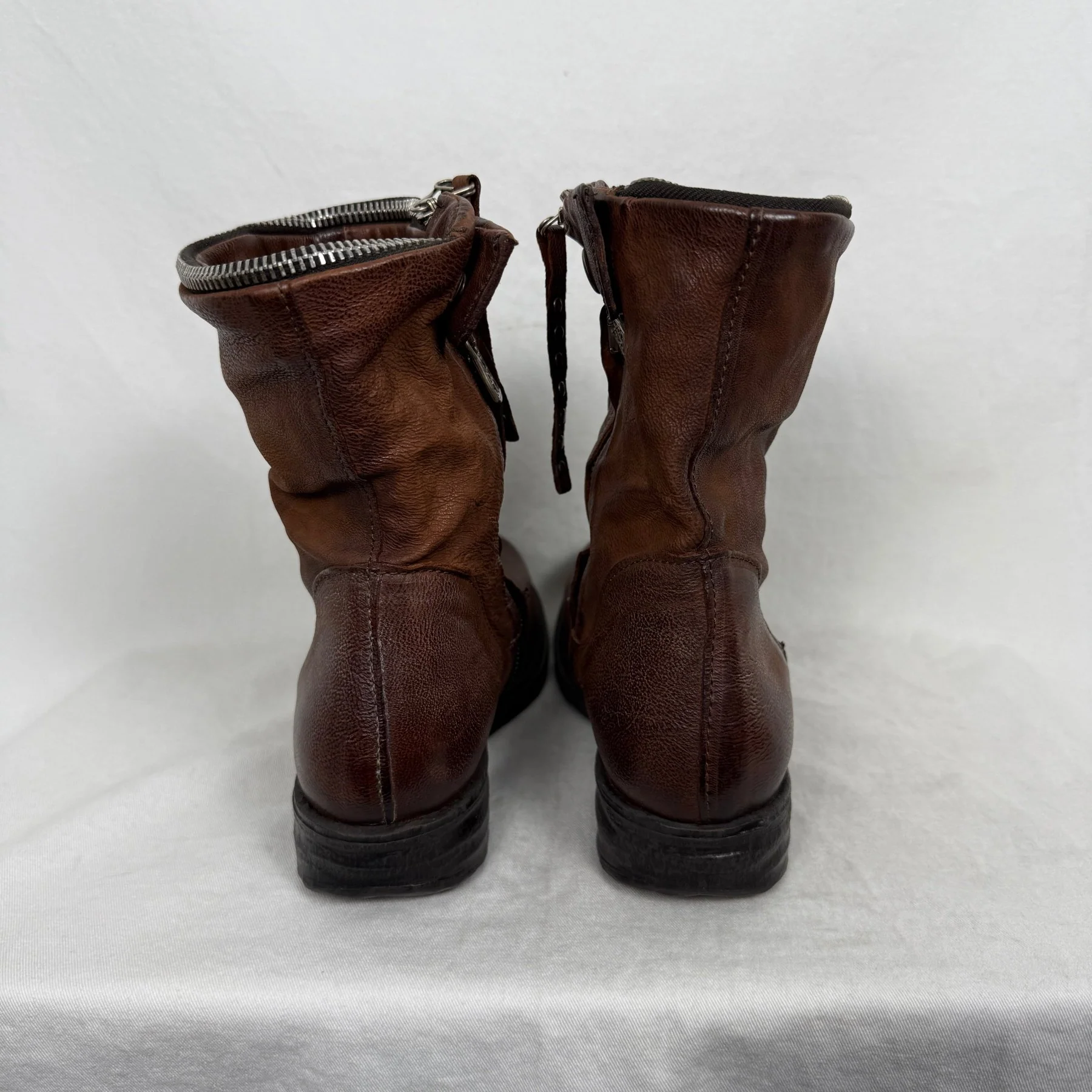 A.S. 98 Airstep Biker Zipper Boots - Image 4