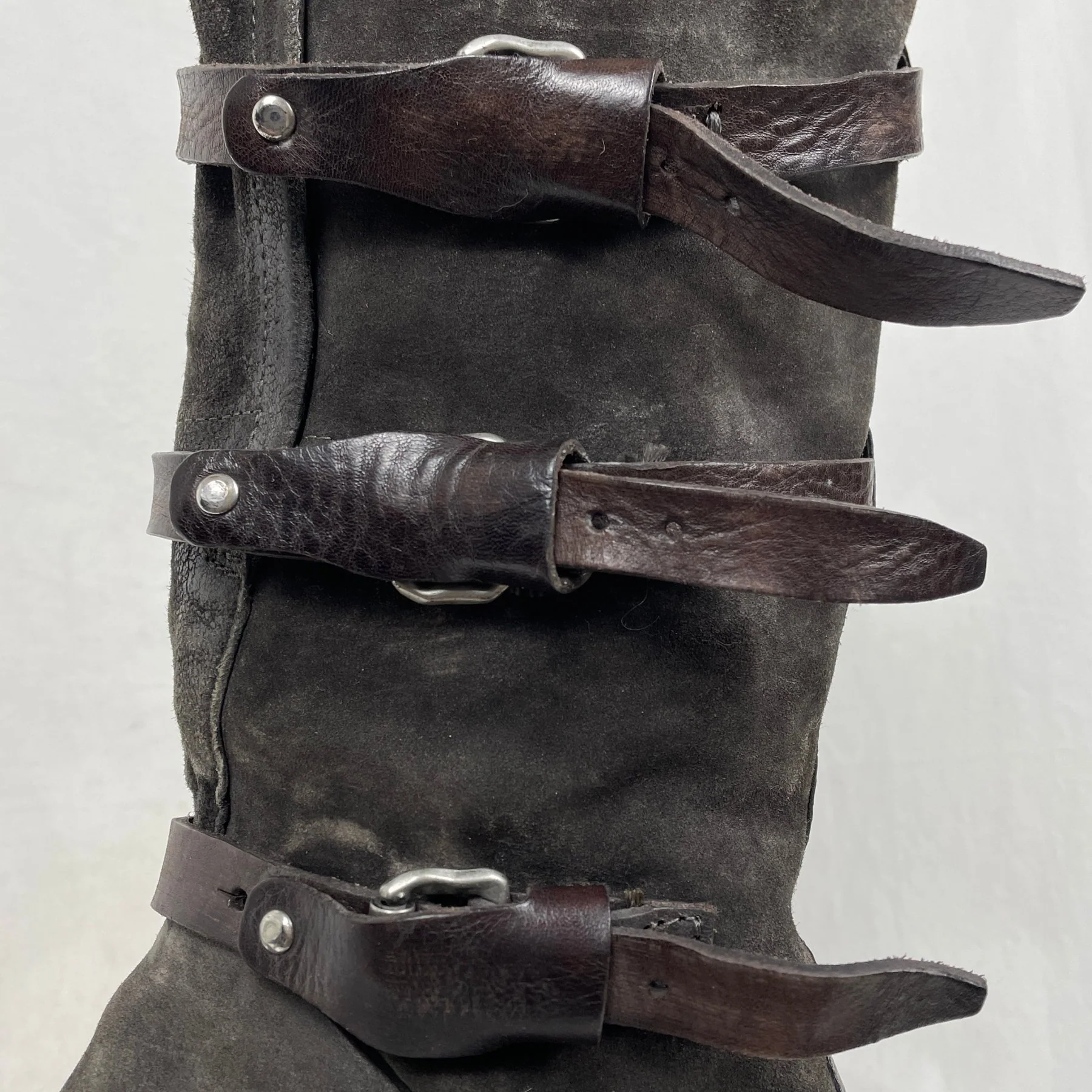 A.S 98 Buckle Mid-Calf Boots - Image 5
