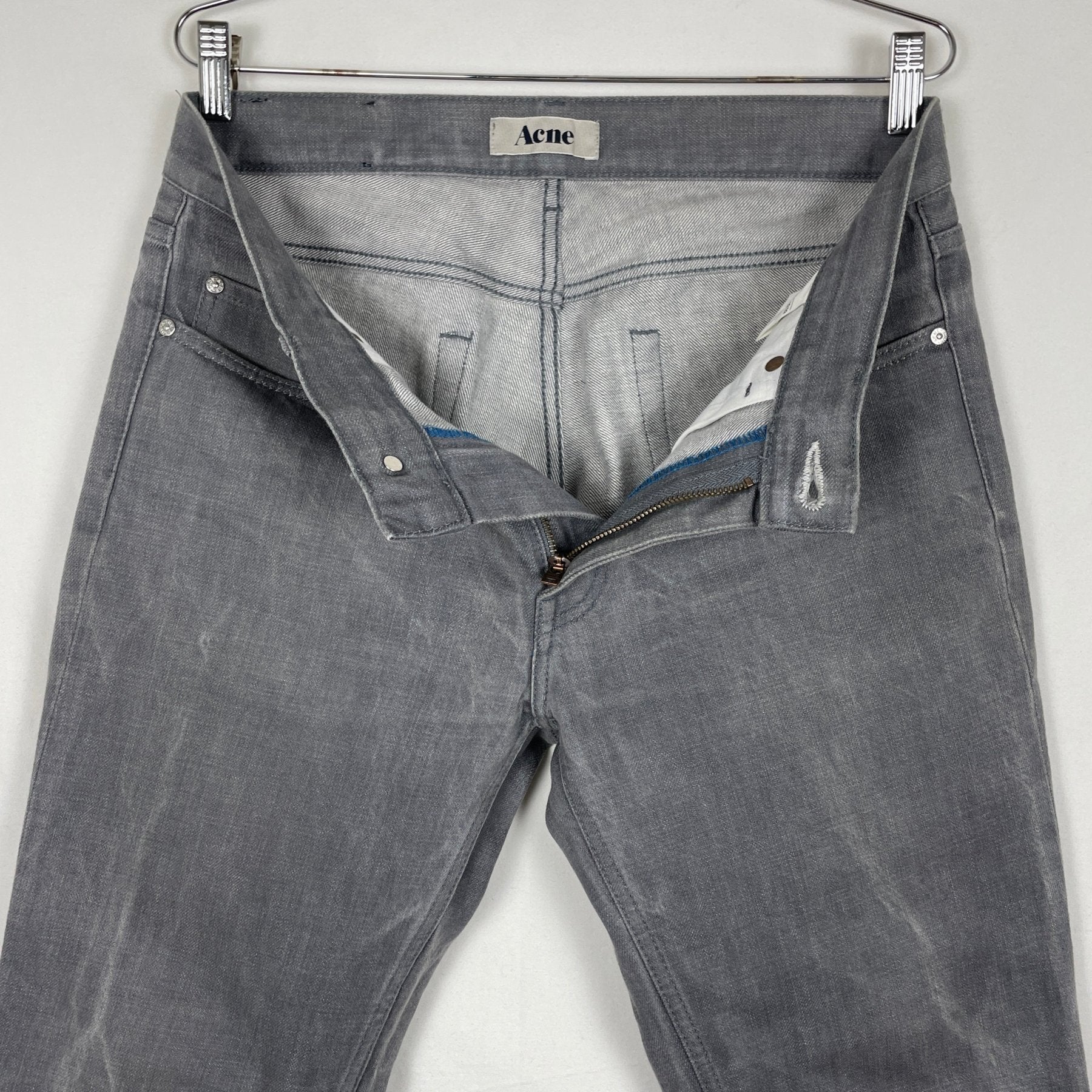 Acne Studios Straight Leg Jeans - Image 11