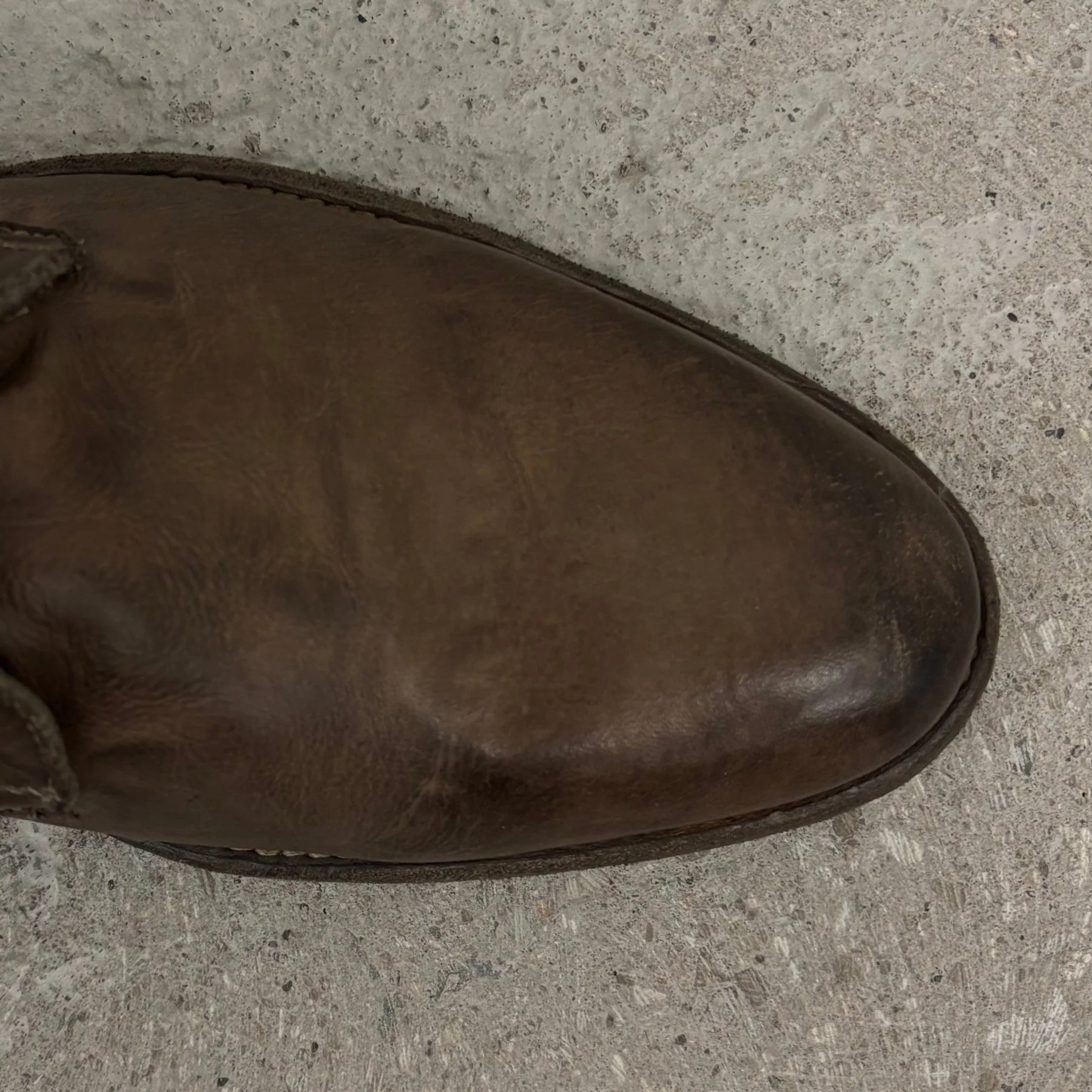 Alexander McQueen Brown Leather Riding Boots - Image 5