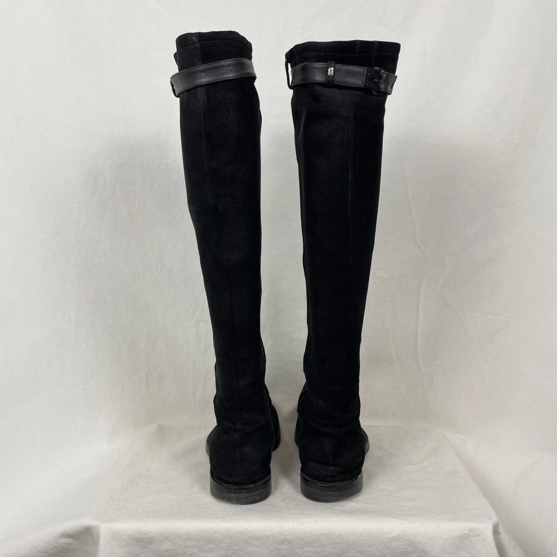 Ann Demeulemeester Suede Riding Boots - Image 6