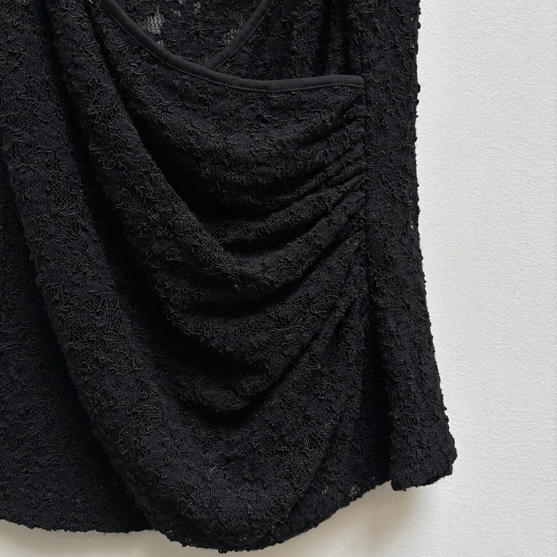 Anne Fontaine Lace Front Wrap Tank Top - Image 5