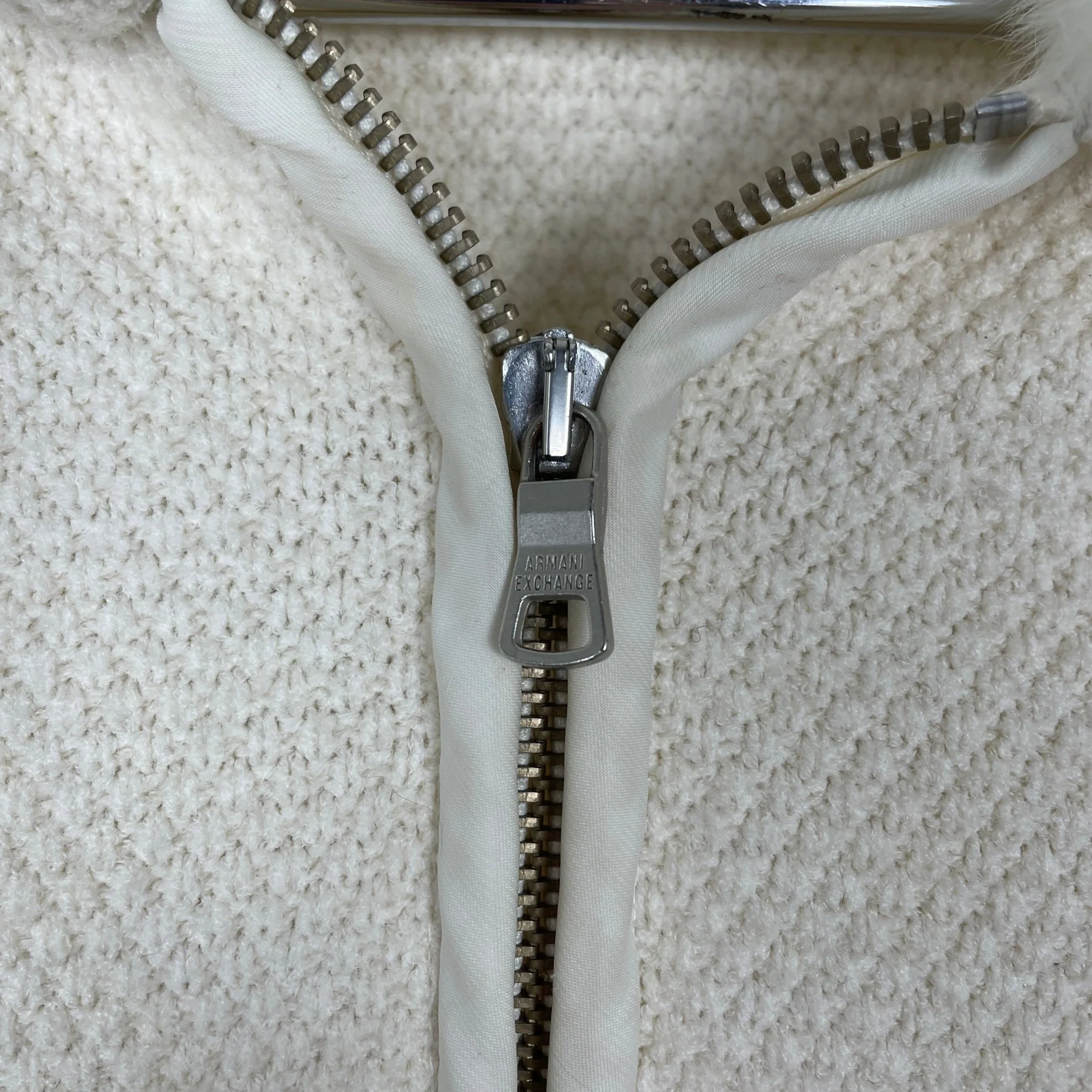 00s Armani Rabbit Fur Hoodie - Image 4