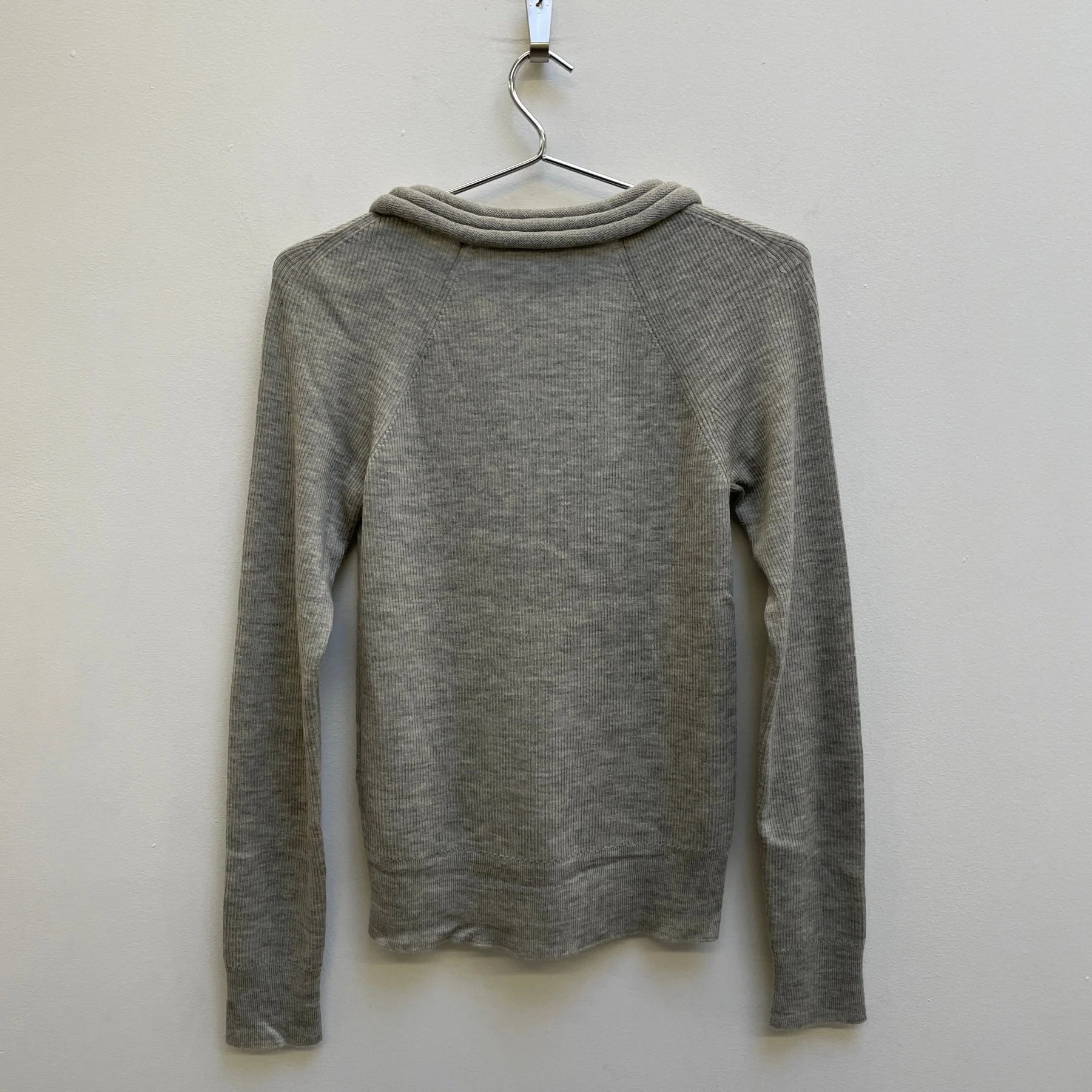 AW07 Undercover “Knit” Rolled V-Neck Longsleeve Undercover - Image 2
