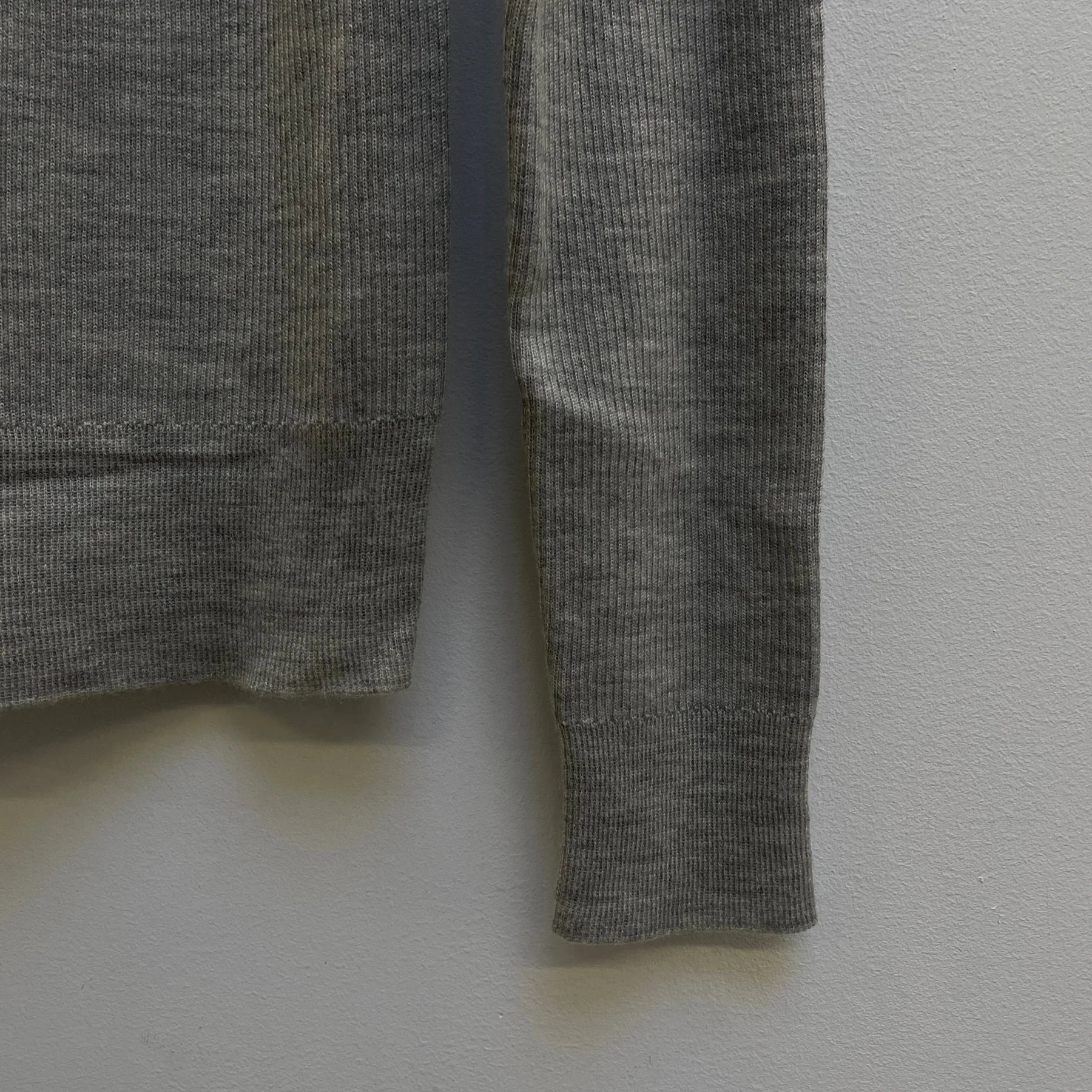 AW07 Undercover “Knit” Rolled V-Neck Longsleeve Undercover - Image 5