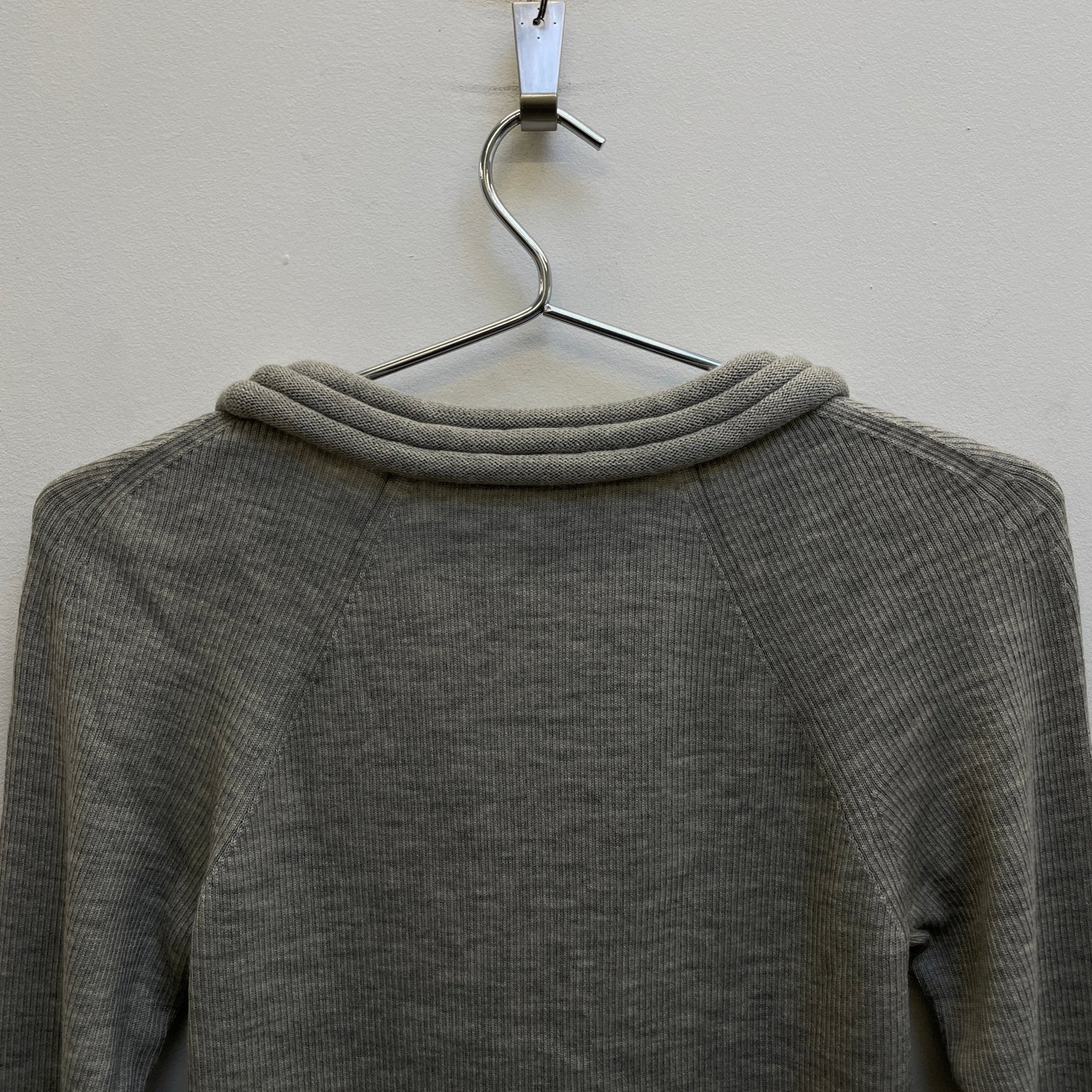 AW07 Undercover “Knit” Rolled V-Neck Longsleeve Undercover - Image 6
