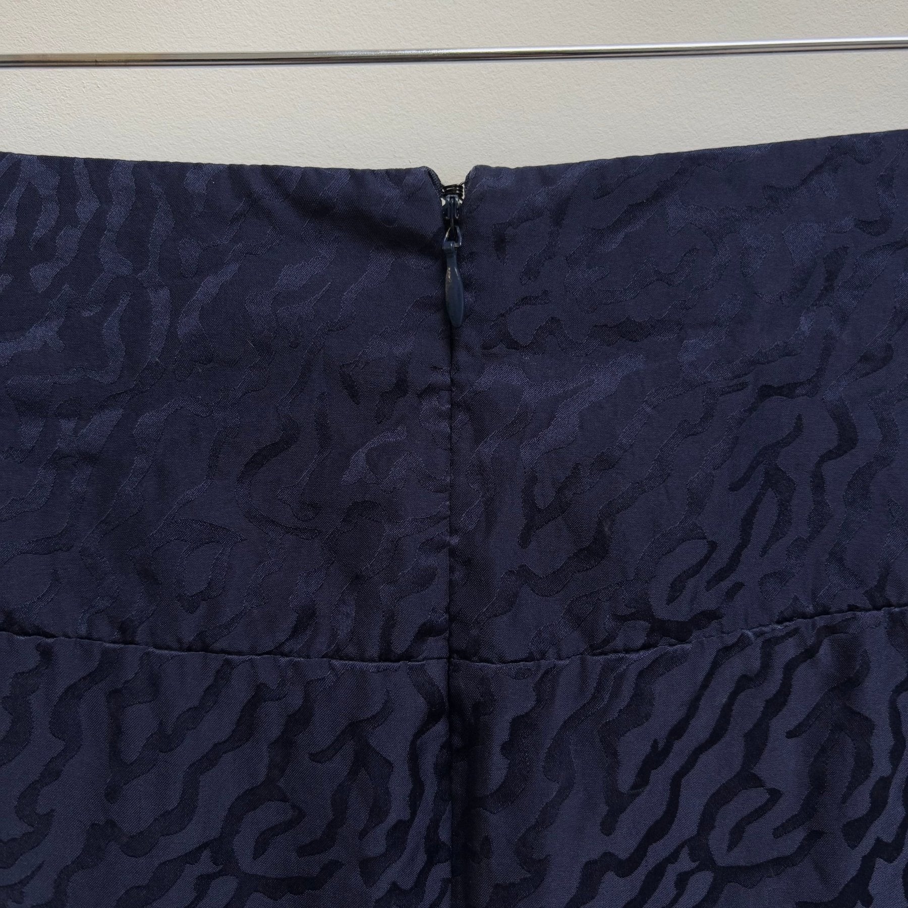 Balenciaga By Nicolas Ghesquiere Patterned Silk Skirt - Image 6