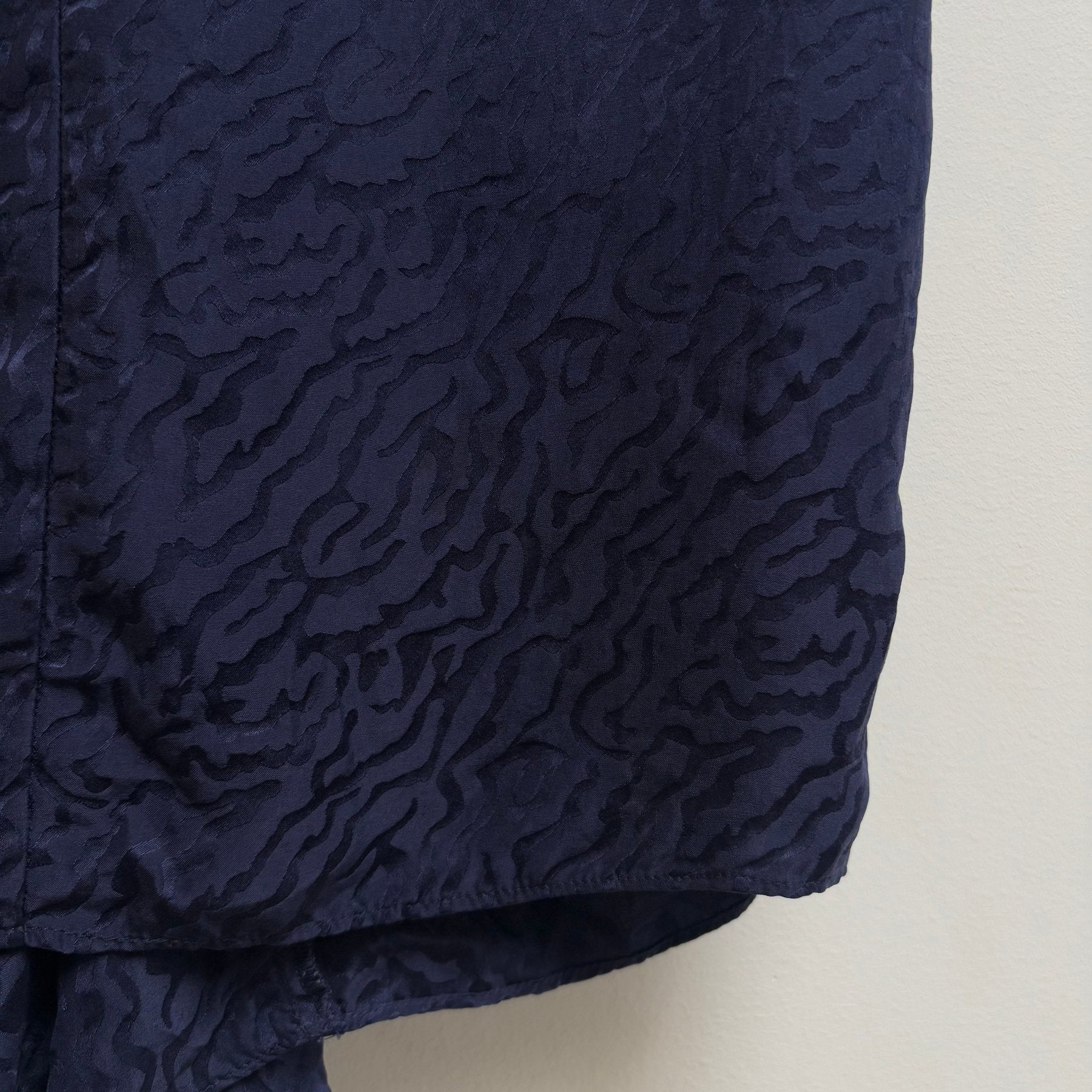 Balenciaga By Nicolas Ghesquiere Patterned Silk Skirt - Image 8