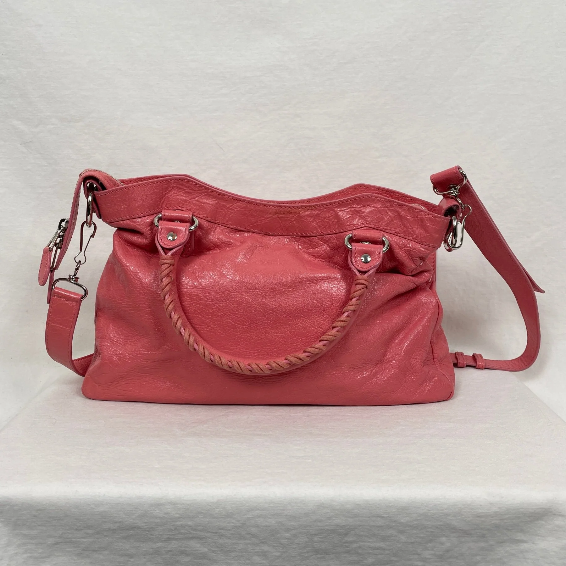 Balenciaga Bubble Gum Pink First Bag - Image 2