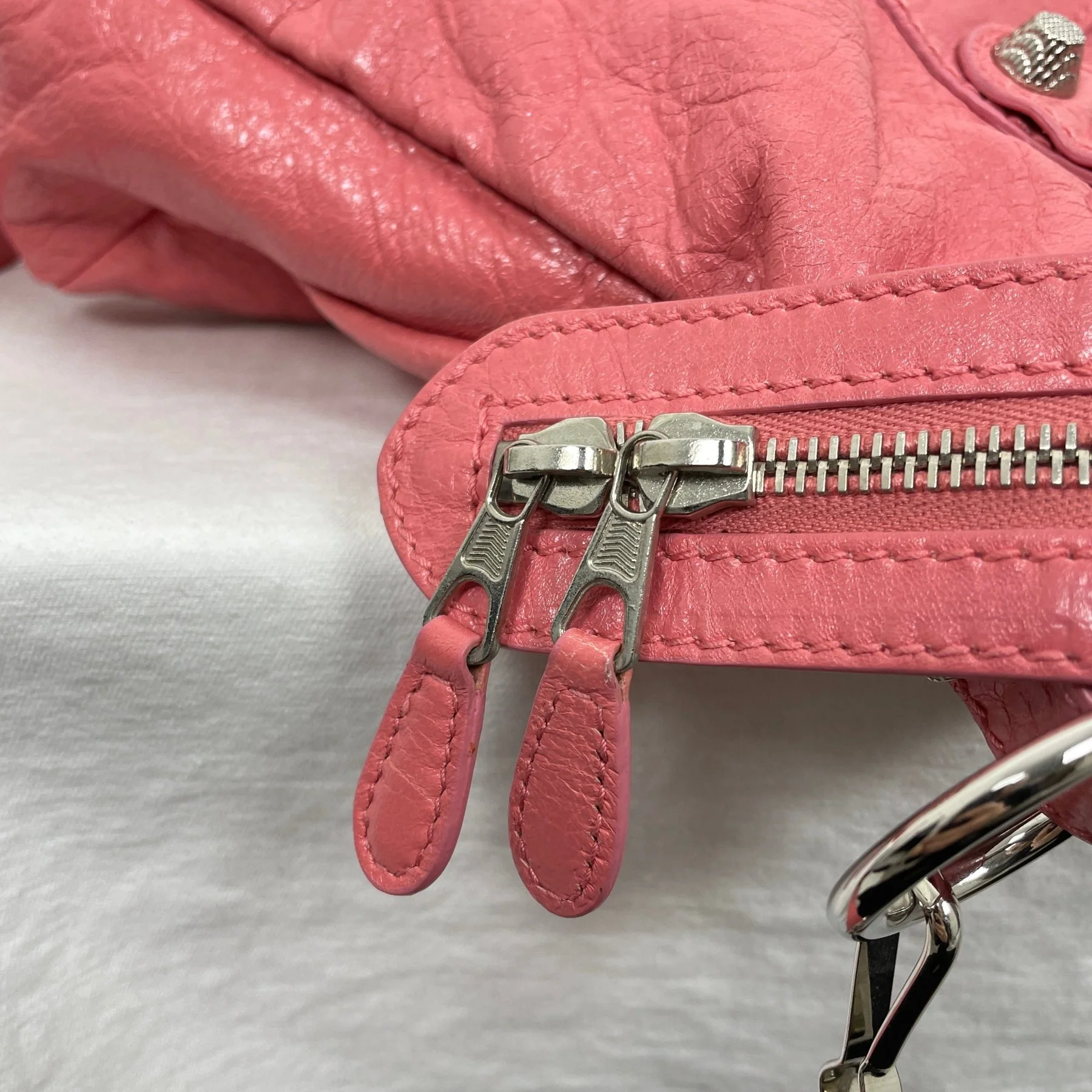 Balenciaga Bubble Gum Pink First Bag - Image 5
