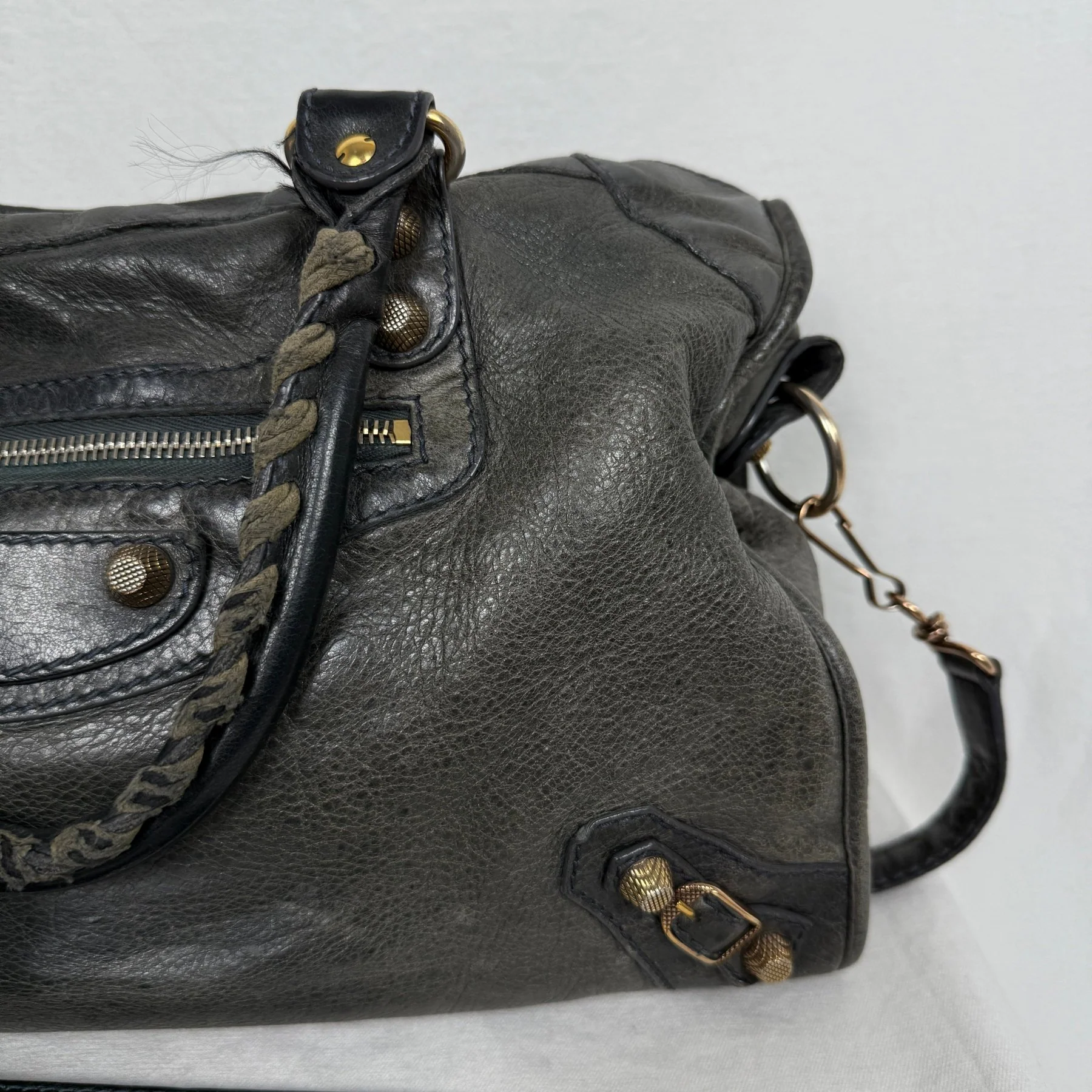 Balenciaga City Leather Handbag - Image 7