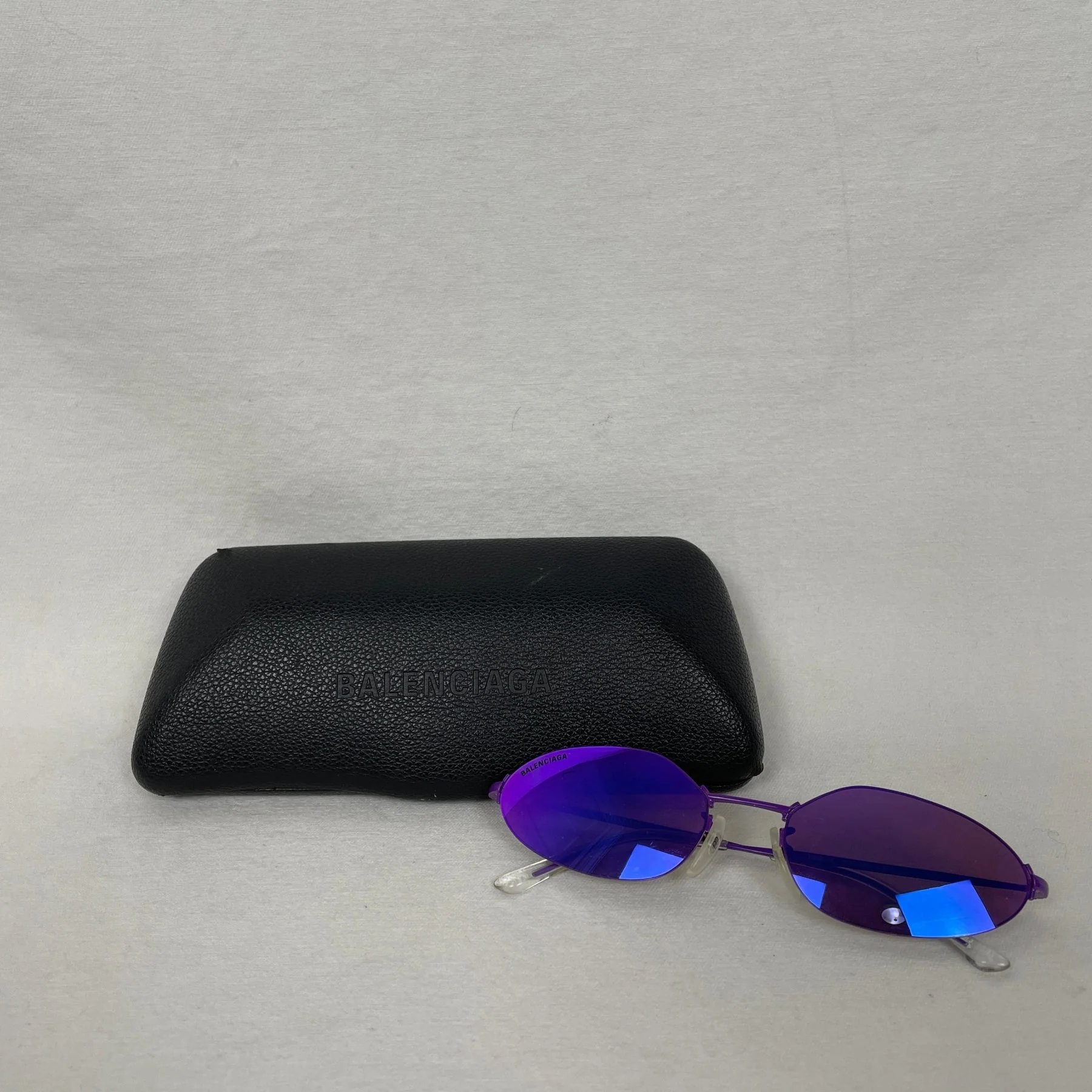 Balenciaga Iridescent Tint Sunglasses - Image 7
