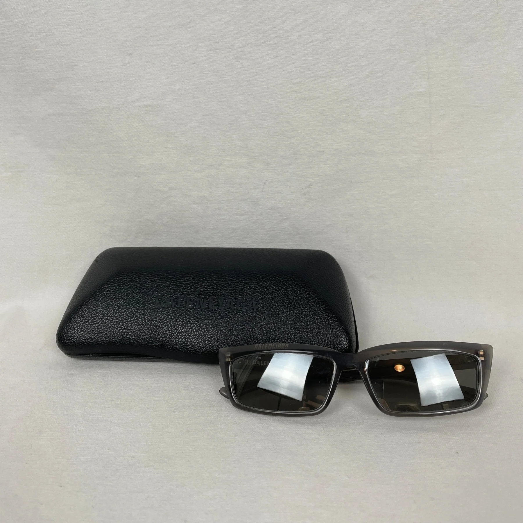Balenciaga Silver Tint Sunglasses - Image 8