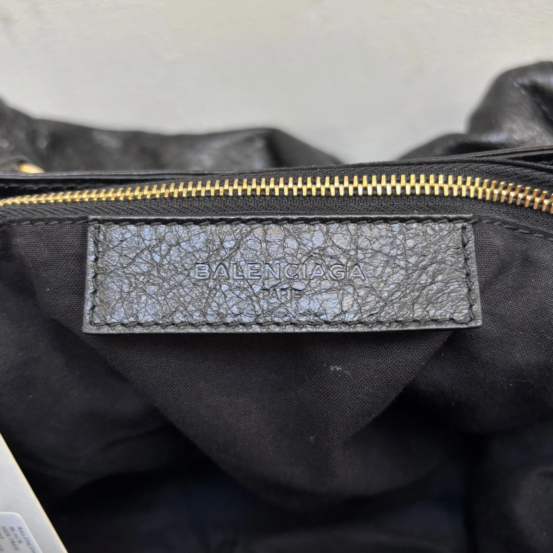 Balenciaga Velo Motocross Leather Handbag - Image 19
