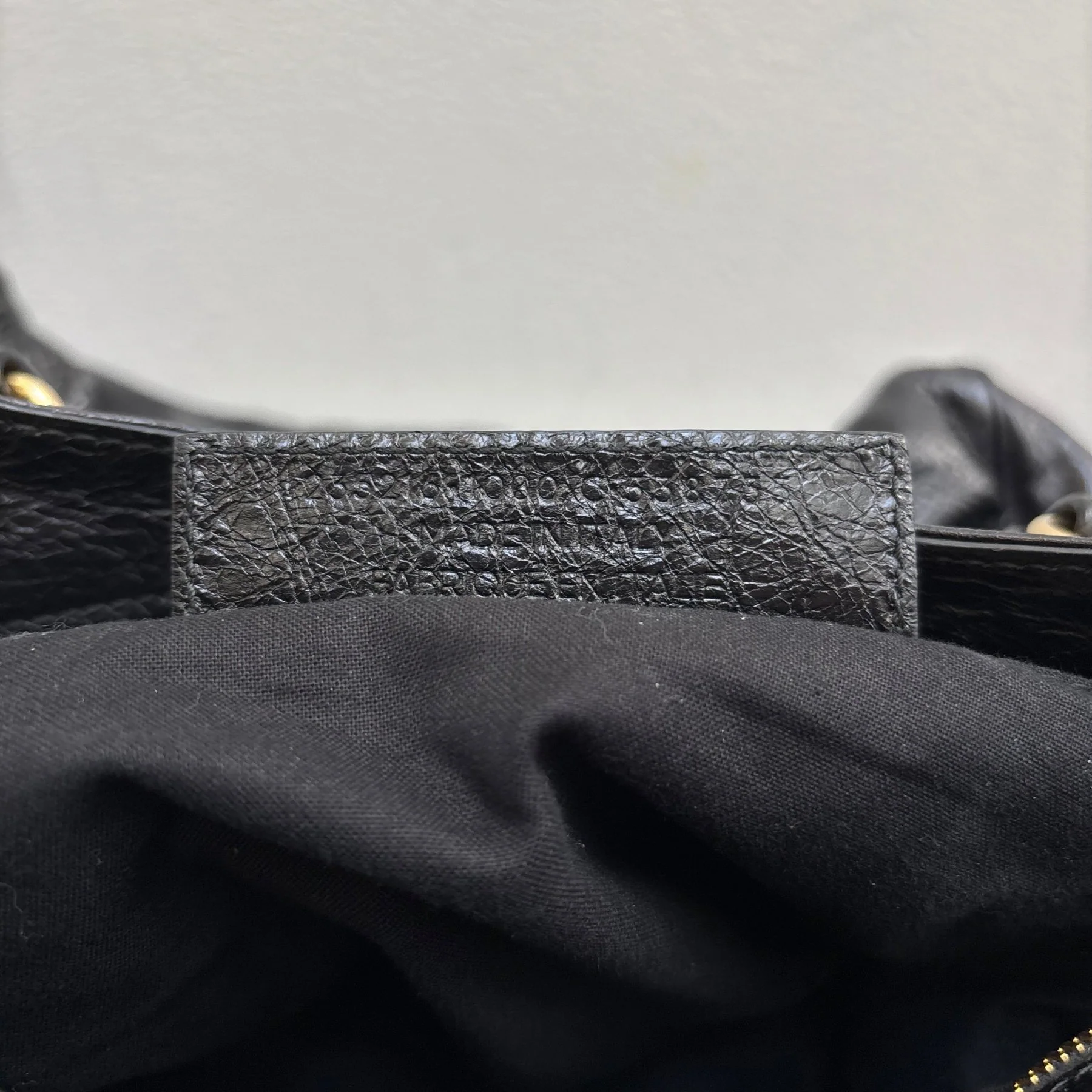 Balenciaga Velo Motocross Leather Handbag - Image 20