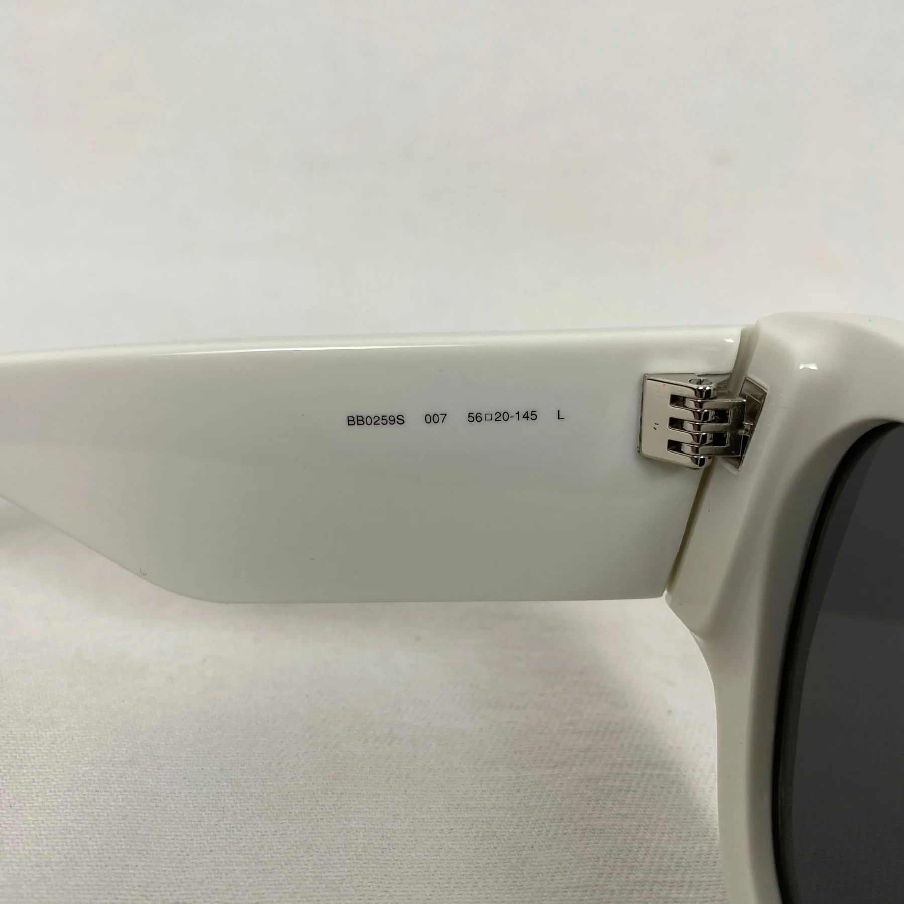 Balenciaga White Alien Sunglasses - Image 9