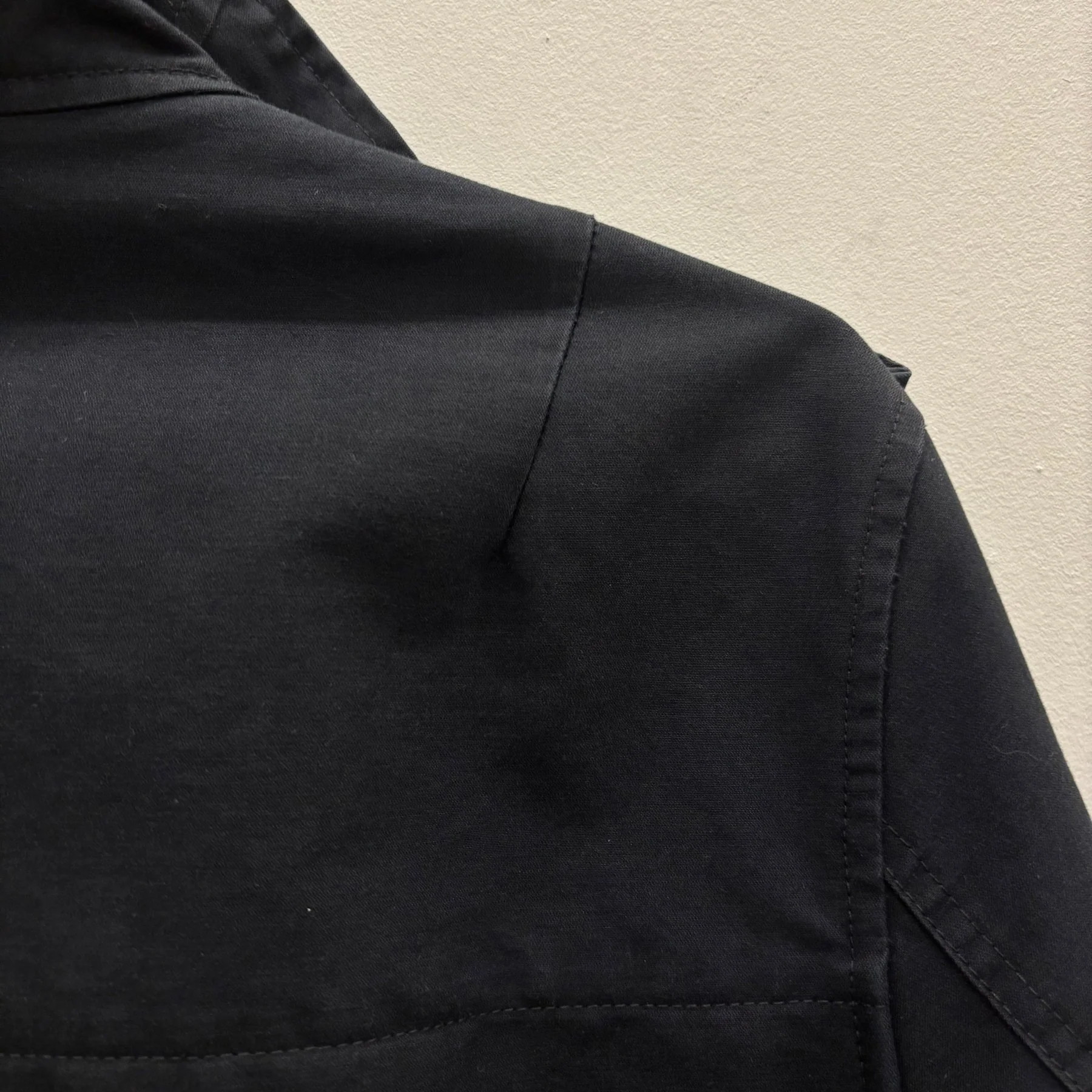 Balmain Biker Parka High Collar Jacket - Image 16