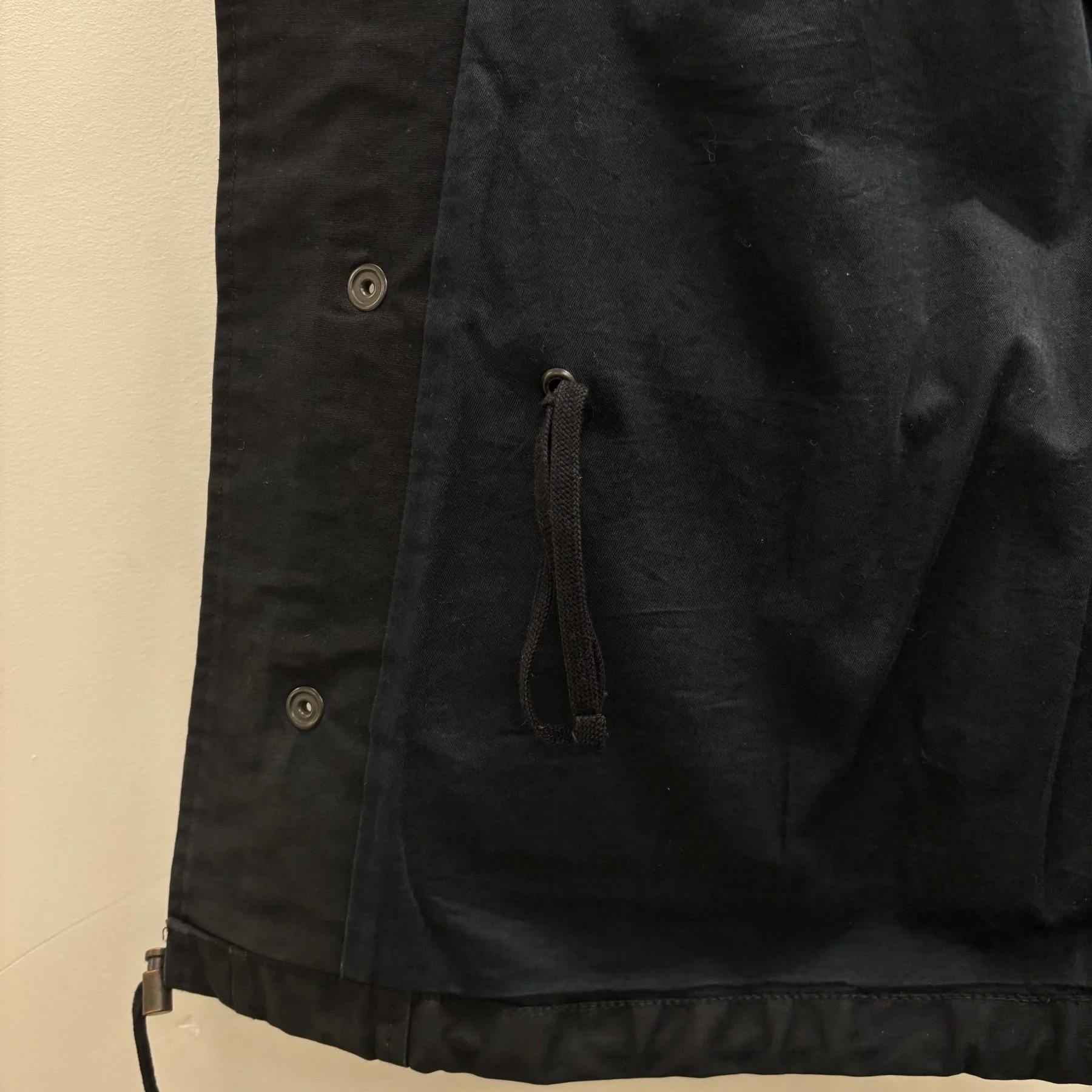 Balmain Biker Parka High Collar Jacket - Image 18