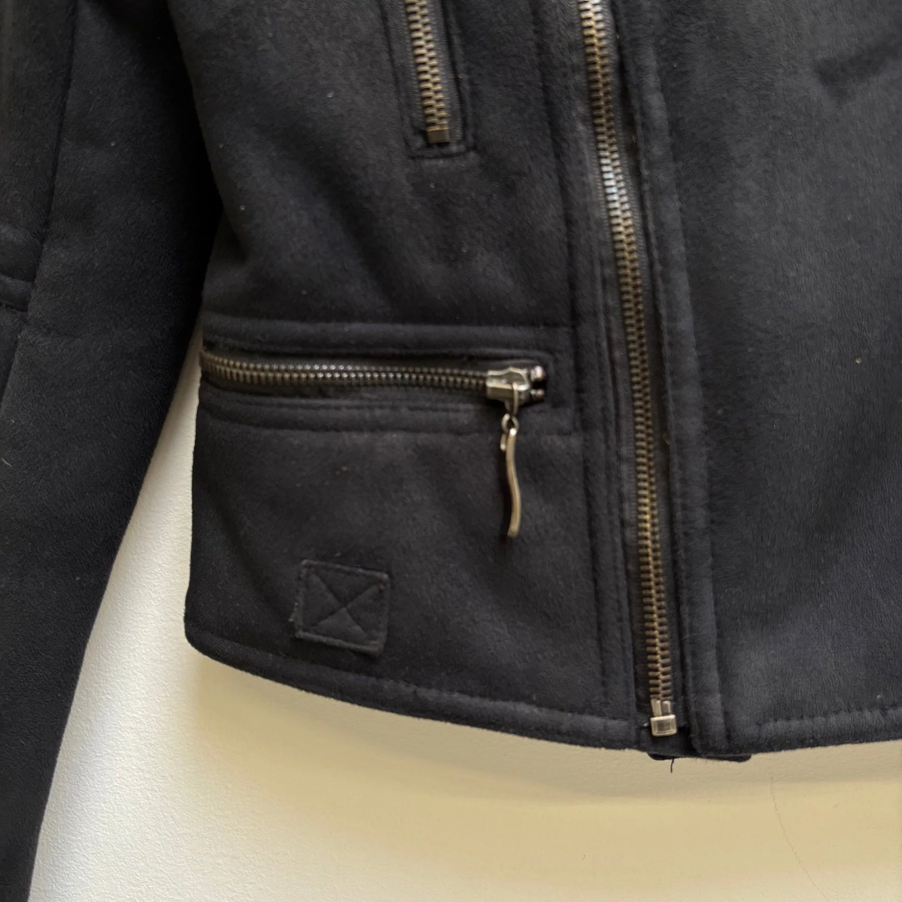 Balmain Fur Lining Zip Up Jacket - Image 5