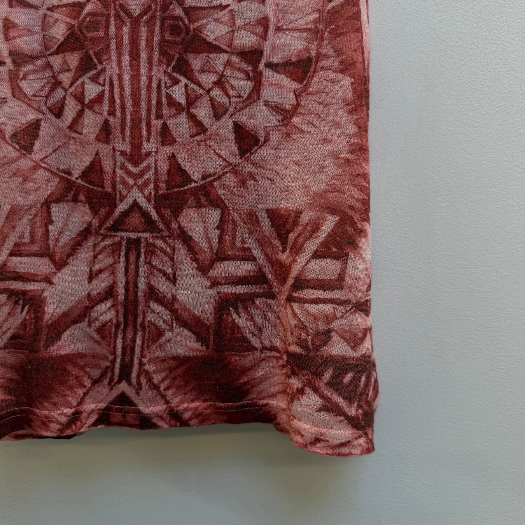 SS12 Balmain Patterned Tank Top - Image 3