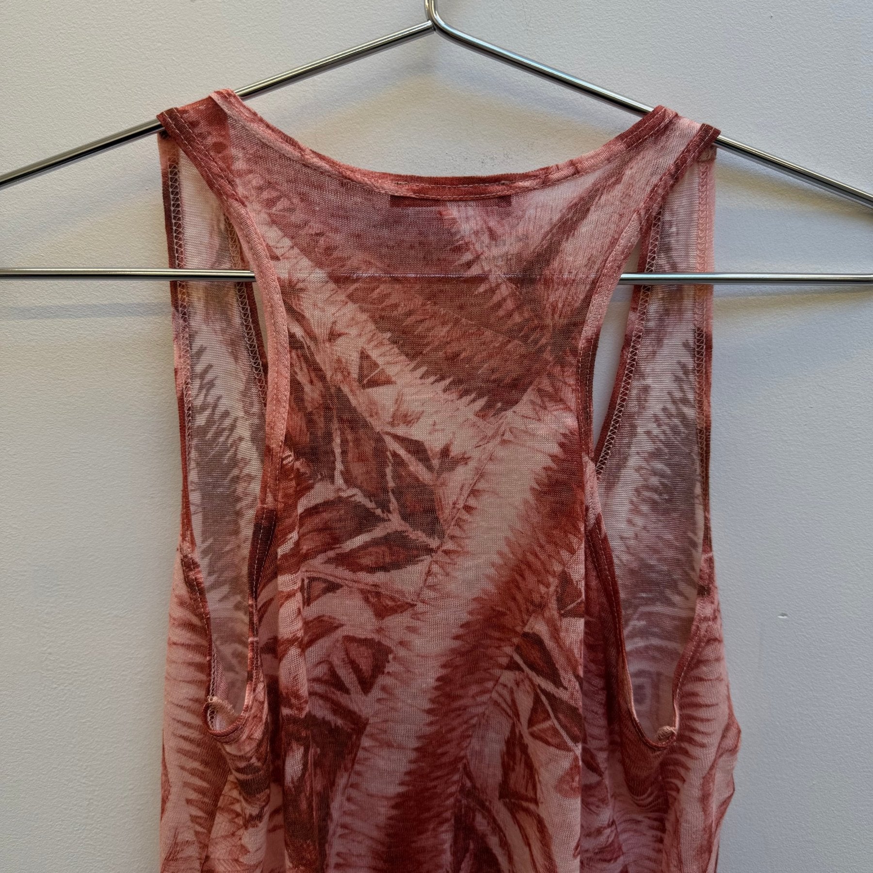 SS12 Balmain Patterned Tank Top - Image 5