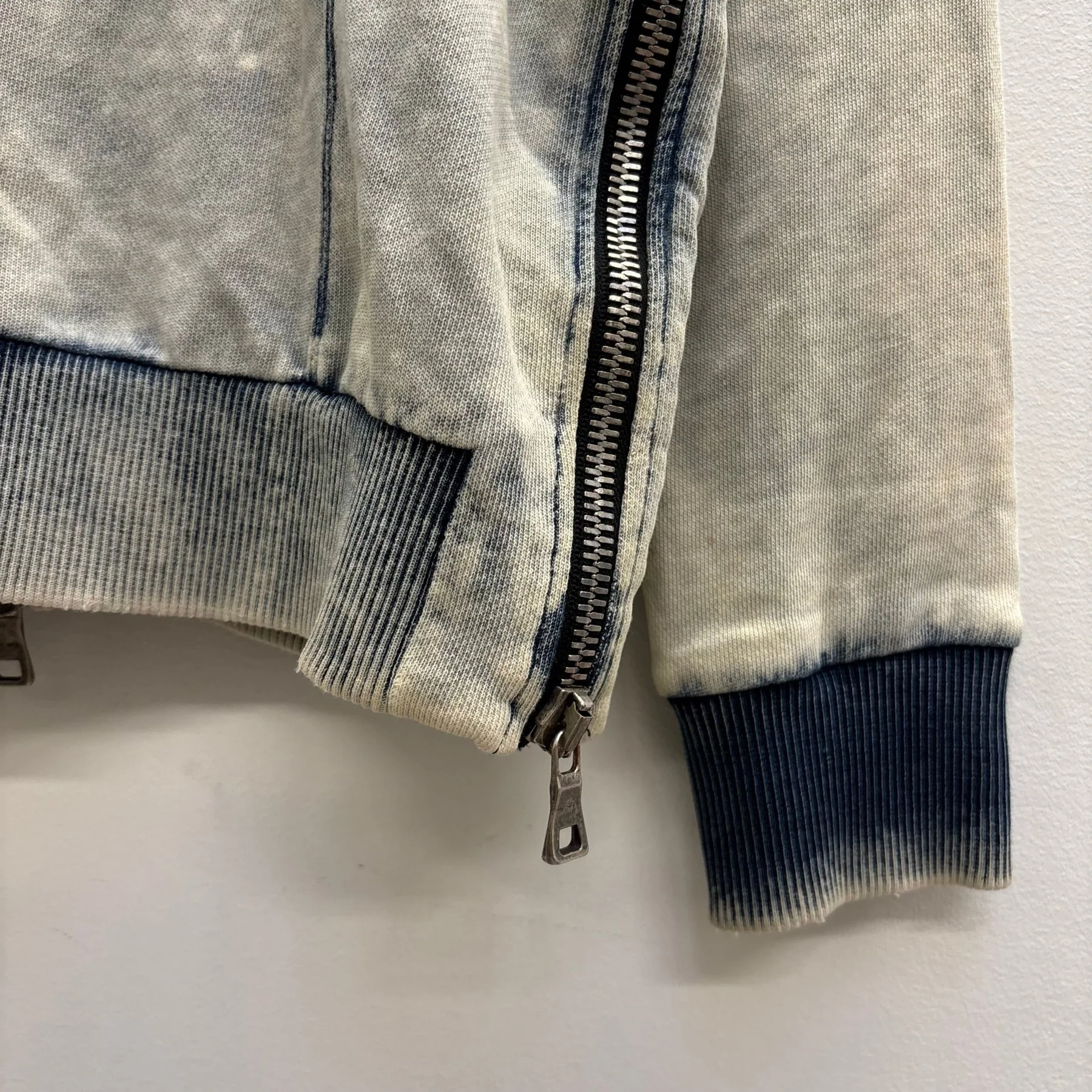 Balmain Semi Washed Zip Up Hoodie - Image 10