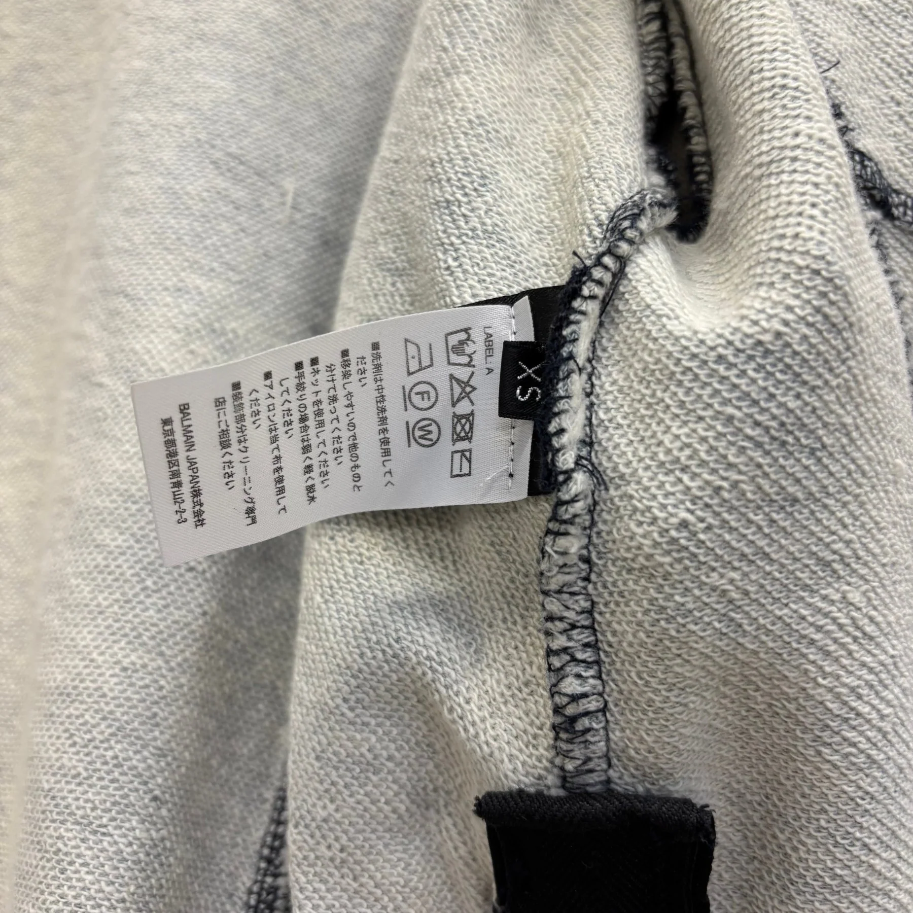 Balmain Semi Washed Zip Up Hoodie - Image 14