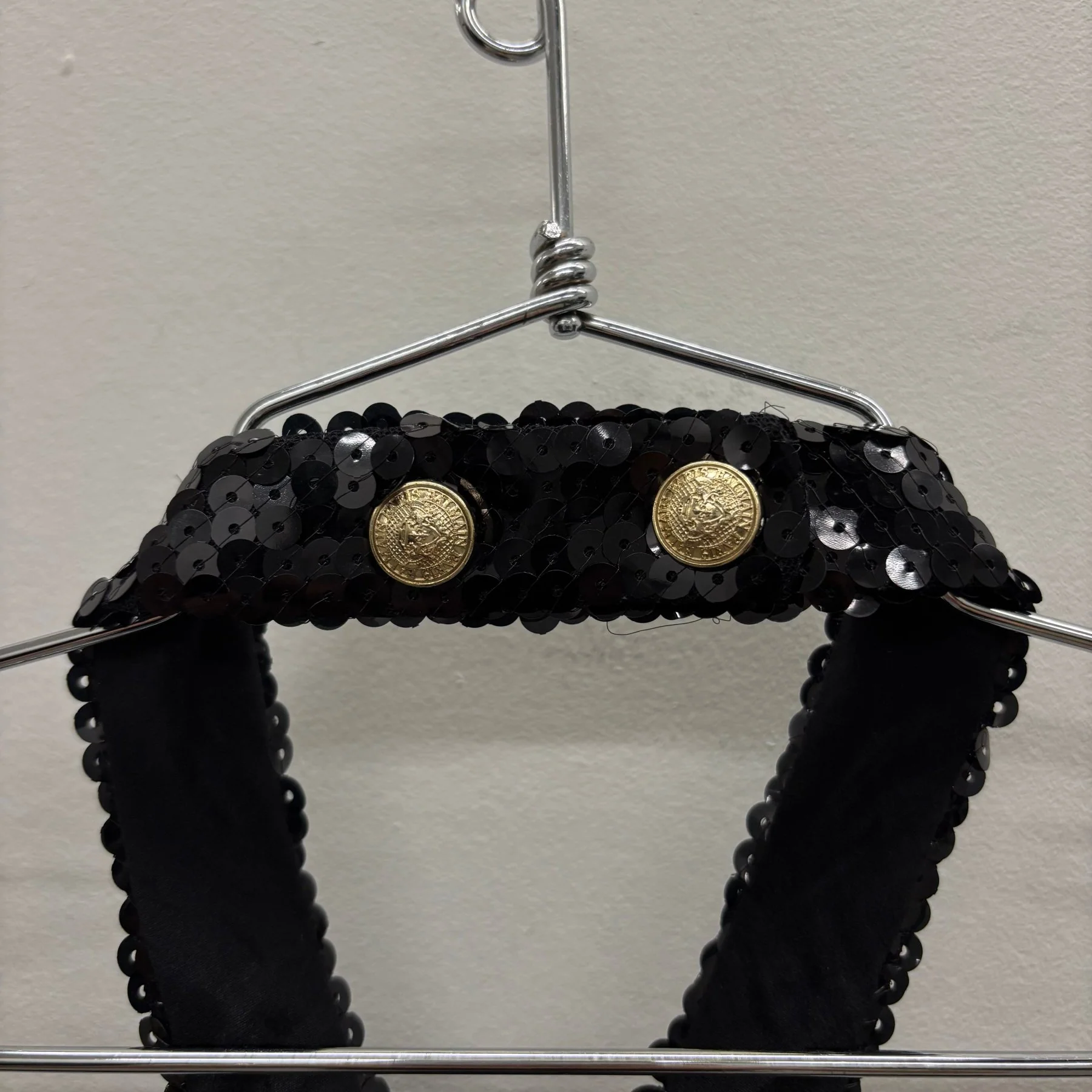 Balmain Sequence Rose Halter Top - Image 8