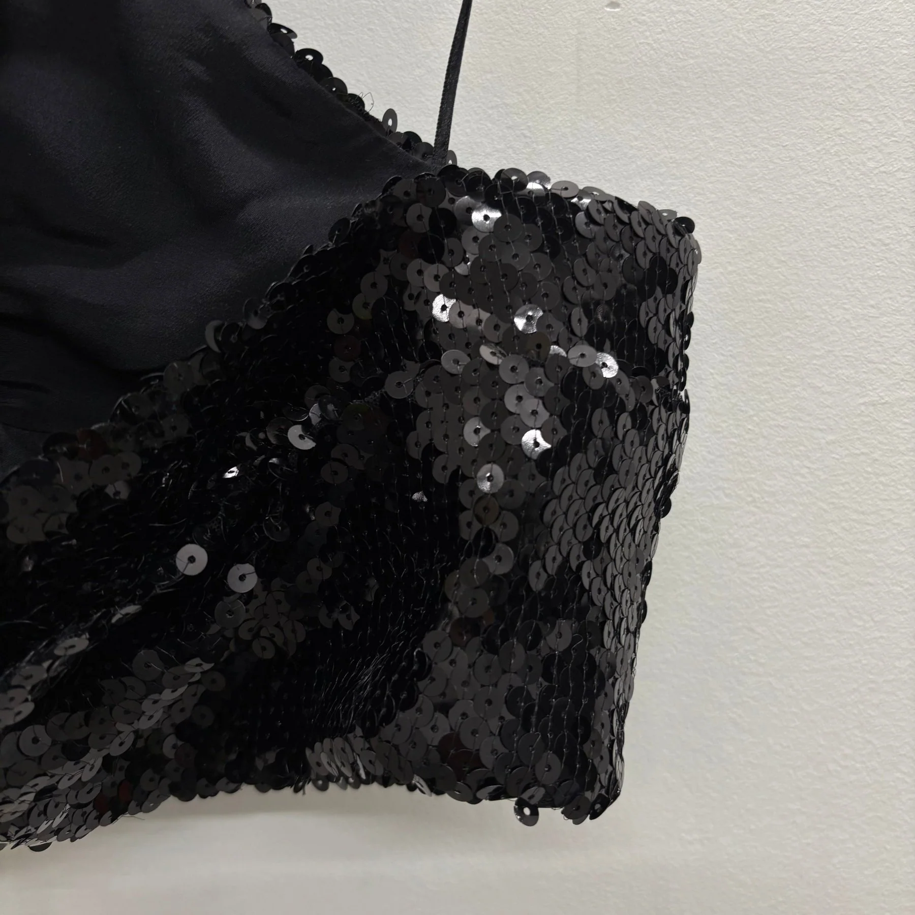 Balmain Sequence Rose Halter Top - Image 9