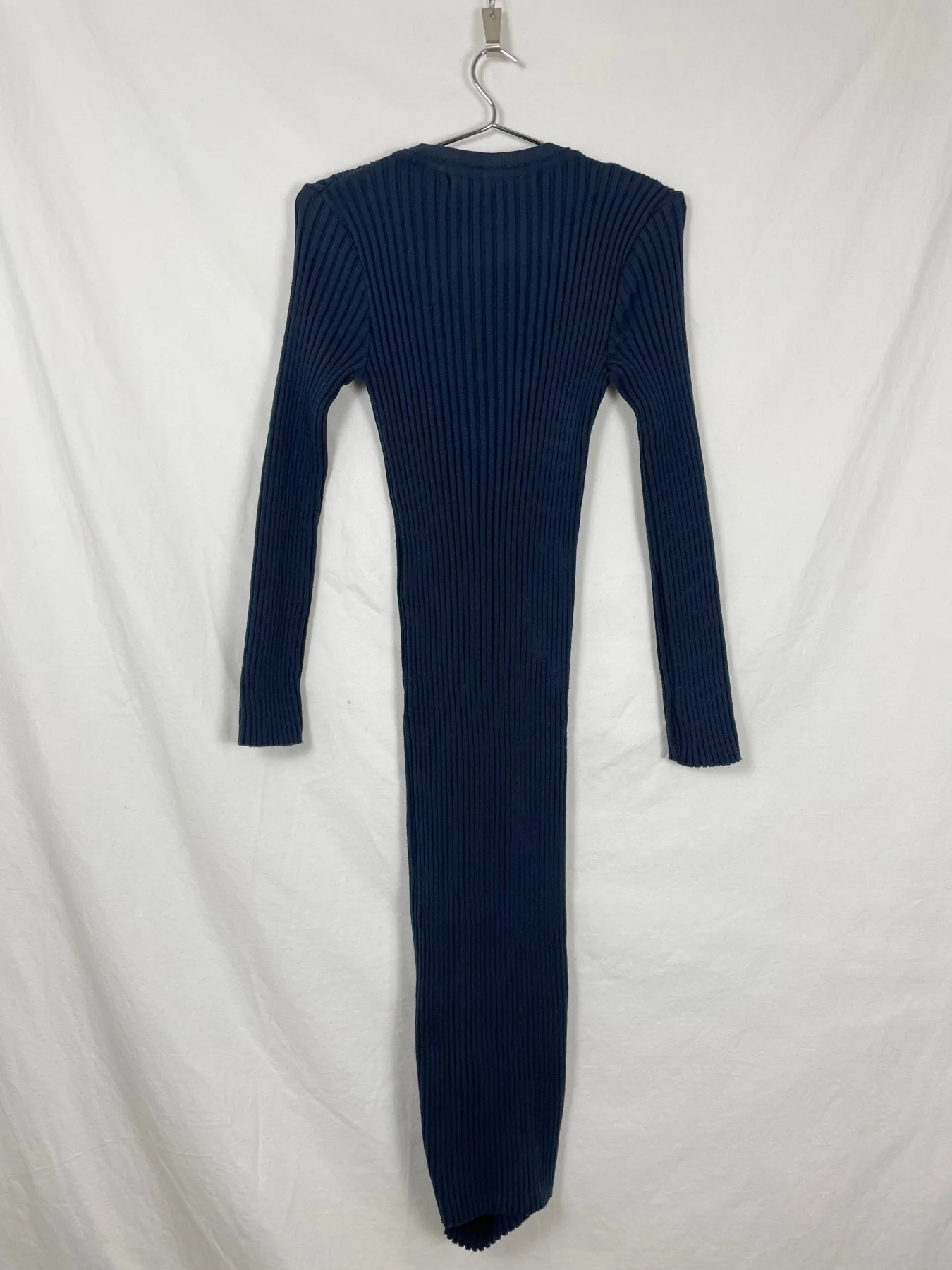 Barragan Ribbed Knit Dress Small - Image 5