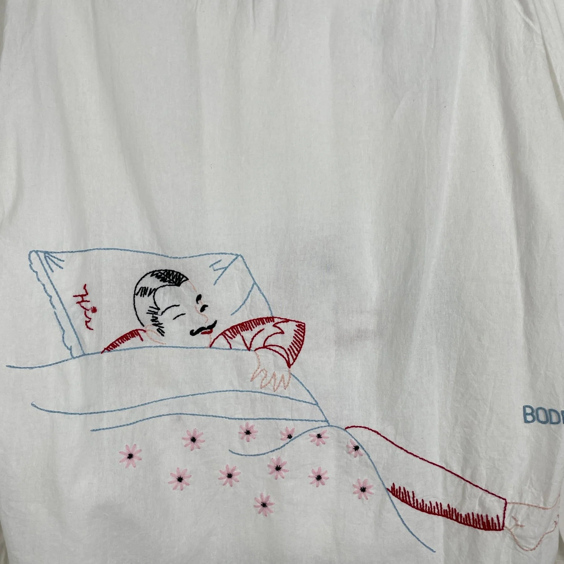 Bode Embroidered Button Up Shirt - Image 8