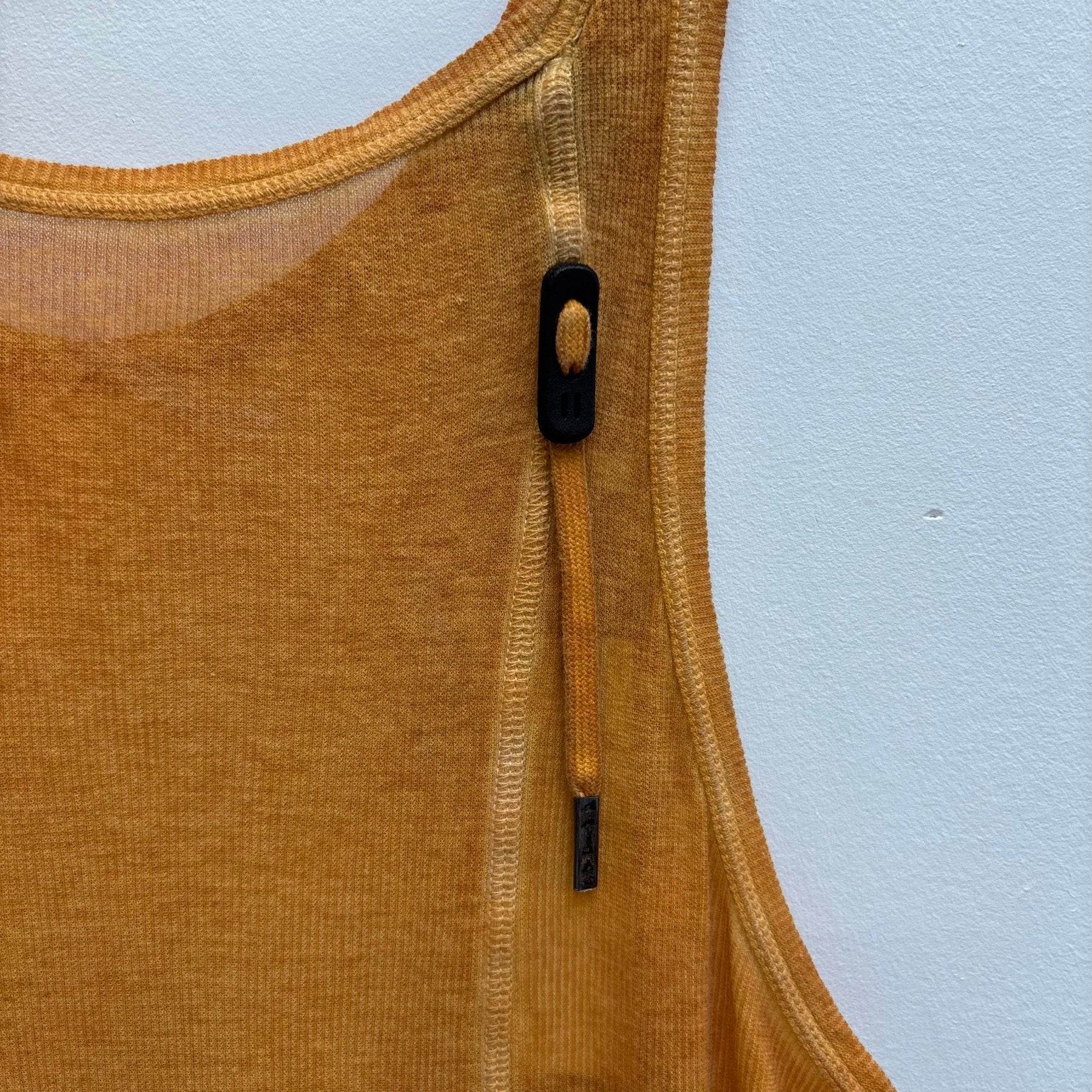 Boris Bidjan Saberi Burnt Yellow Tank Top - Image 10