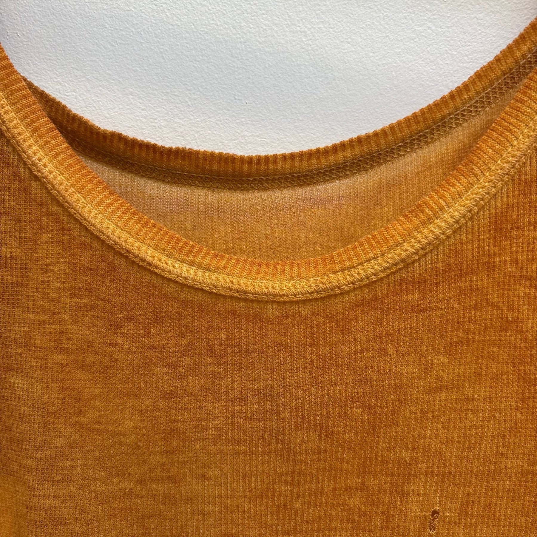 Boris Bidjan Saberi Burnt Yellow Tank Top - Image 6