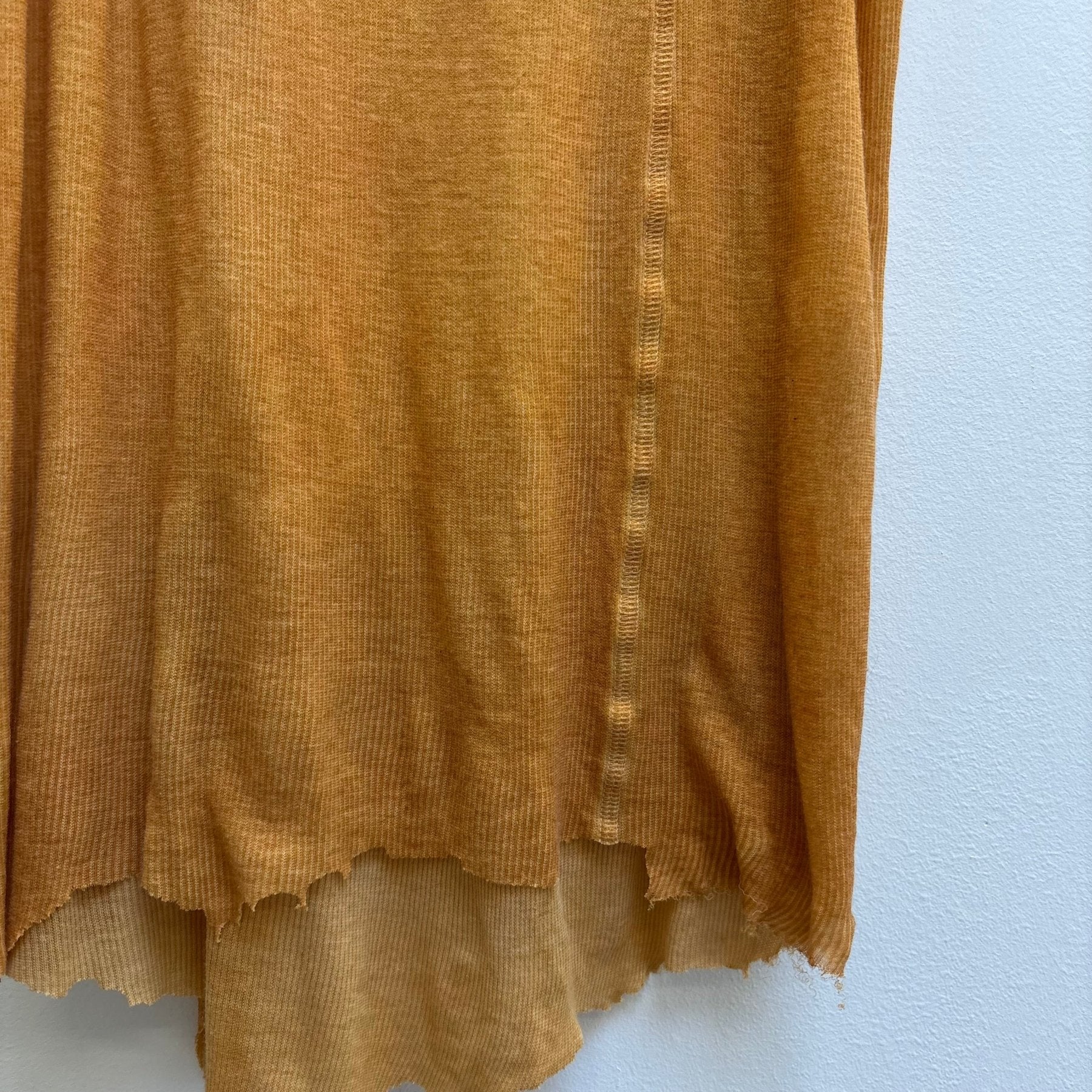 Boris Bidjan Saberi Burnt Yellow Tank Top - Image 9
