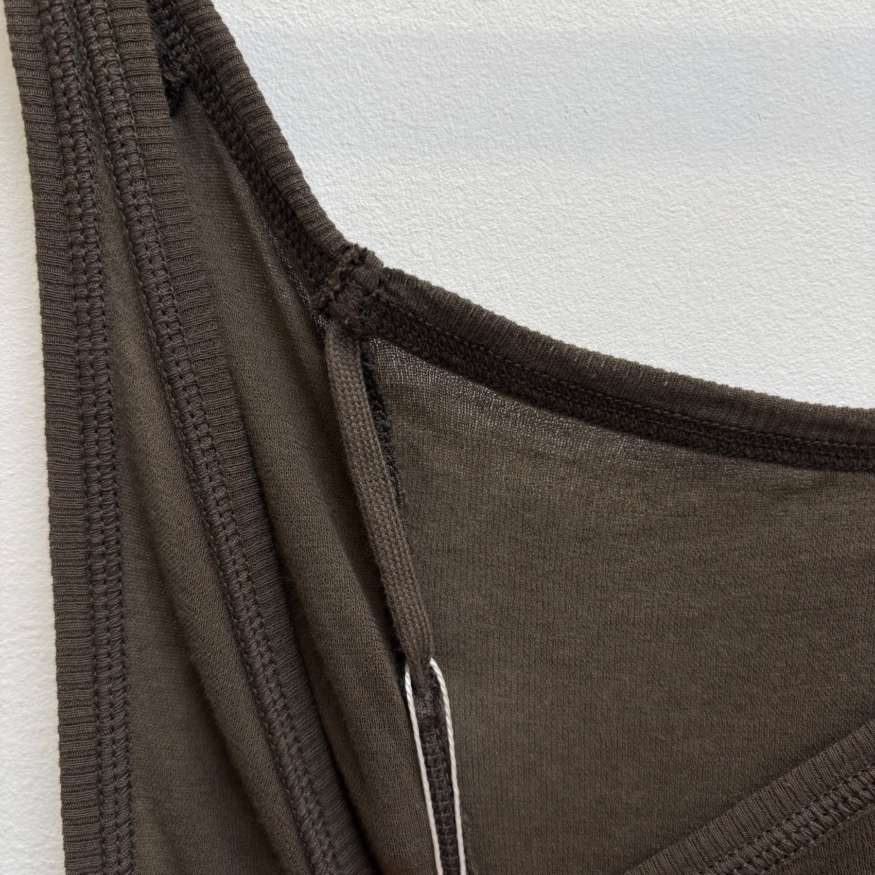 Boris Bidjan Saberi Military Green Tank Top - Image 7