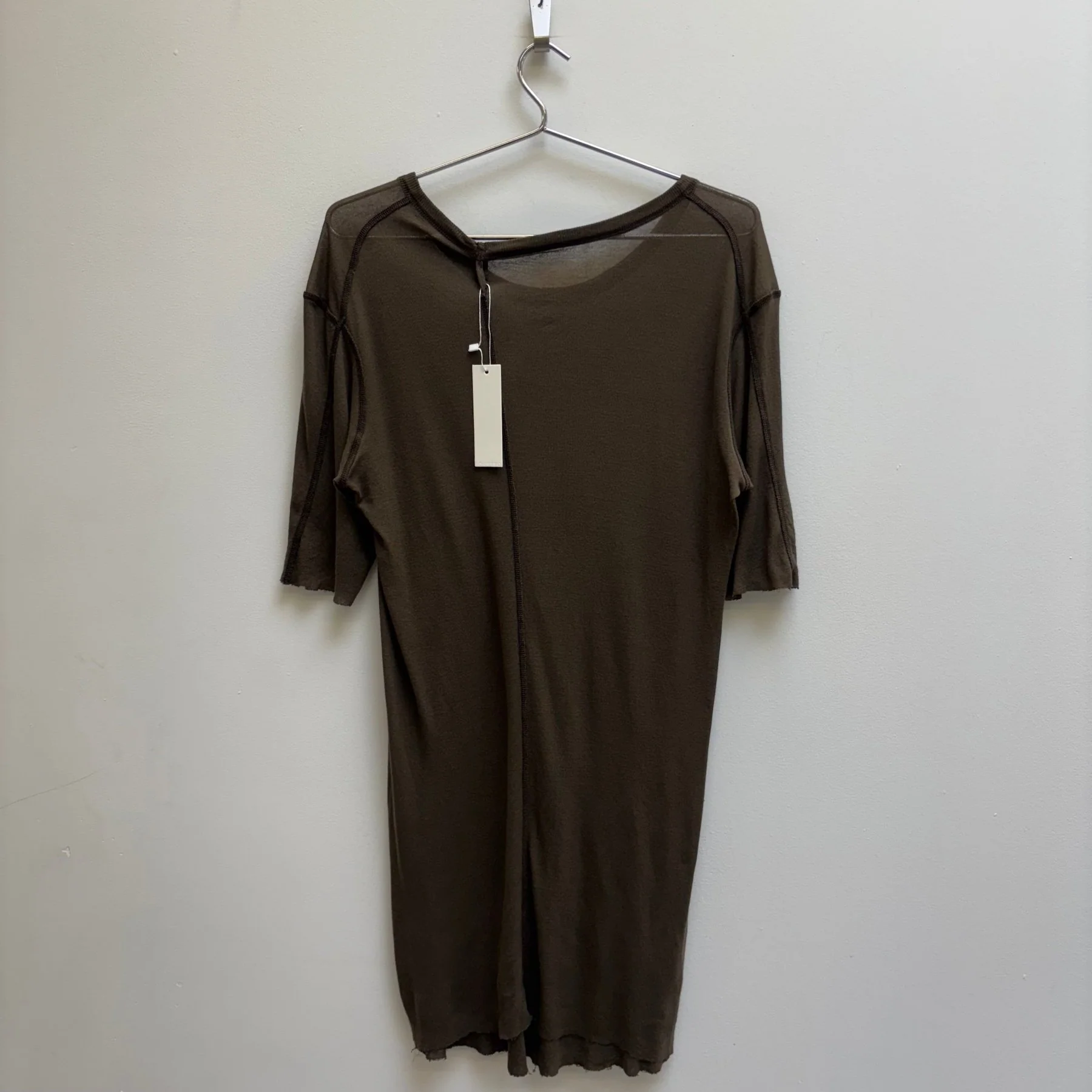 Boris Bidjan Saberi Military Green Tee - Image 2