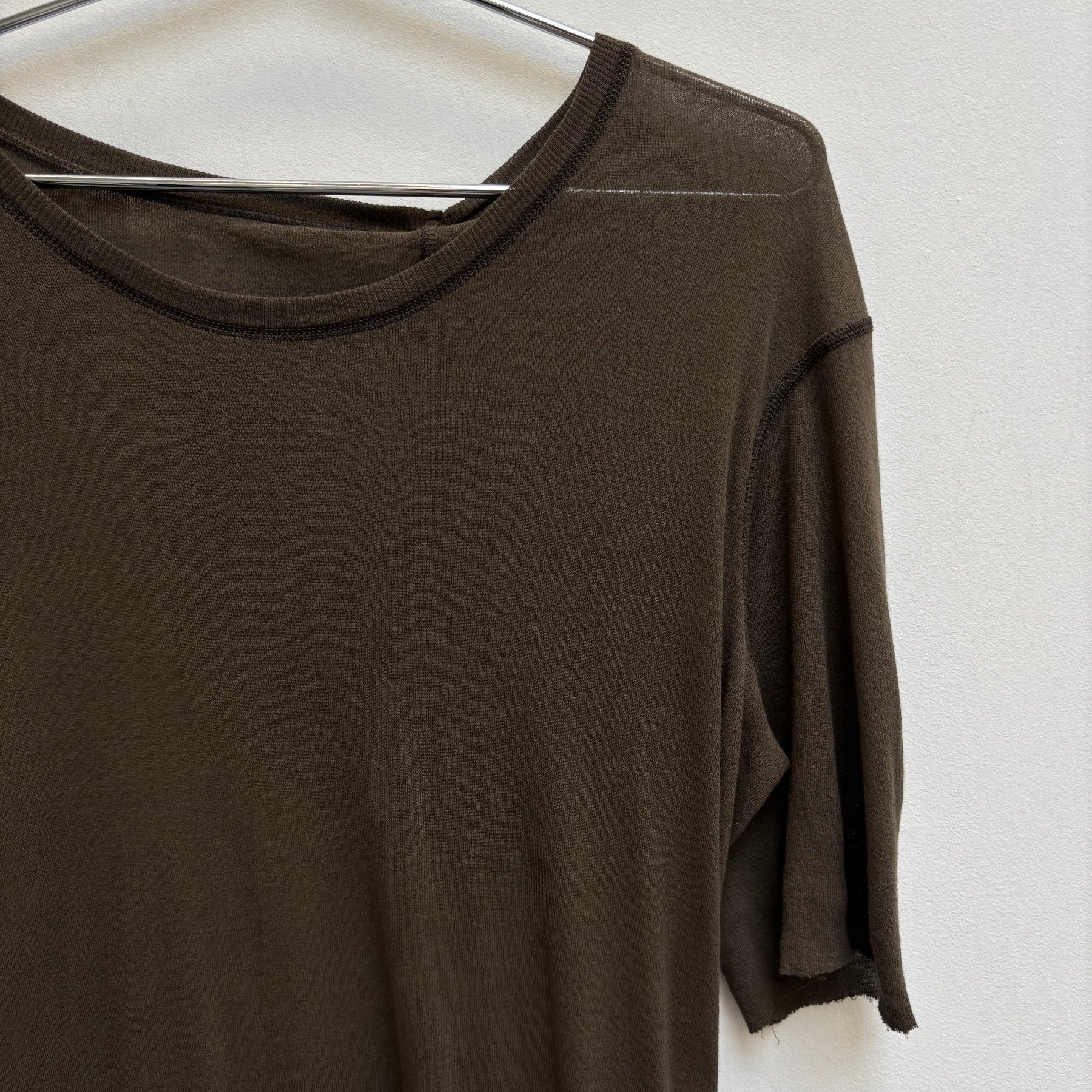 Boris Bidjan Saberi Military Green Tee - Image 3