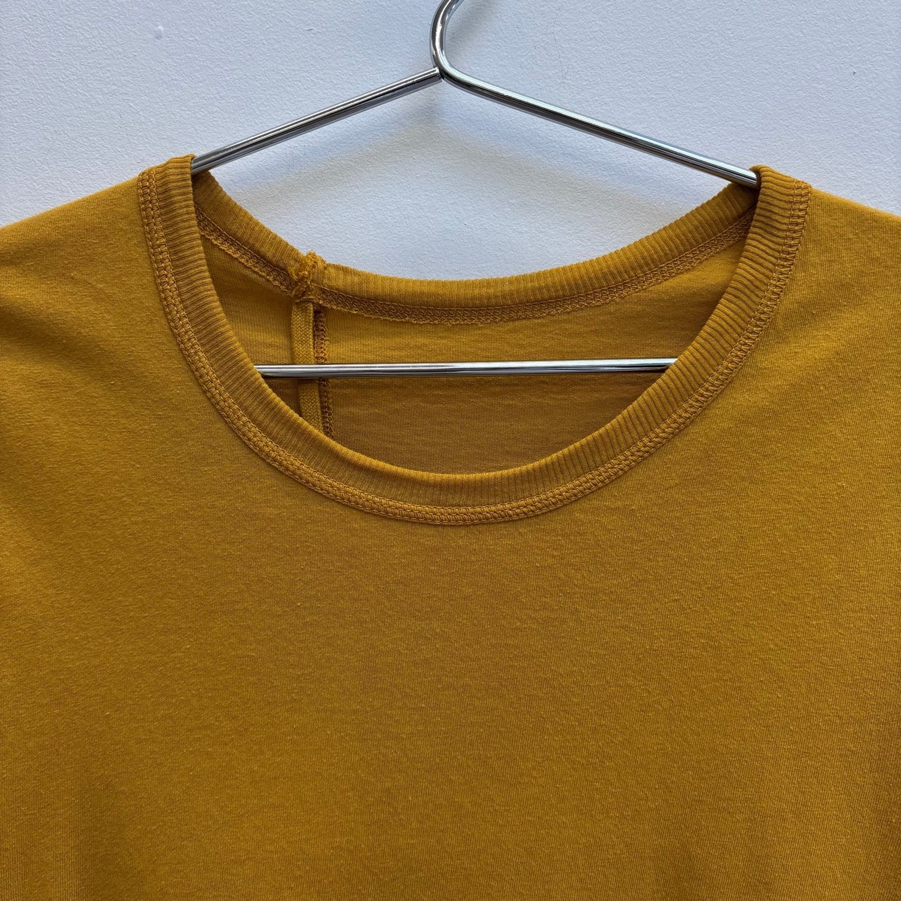 Boris Bidjan Saberi Mustard Short Sleeve Tee - Image 3