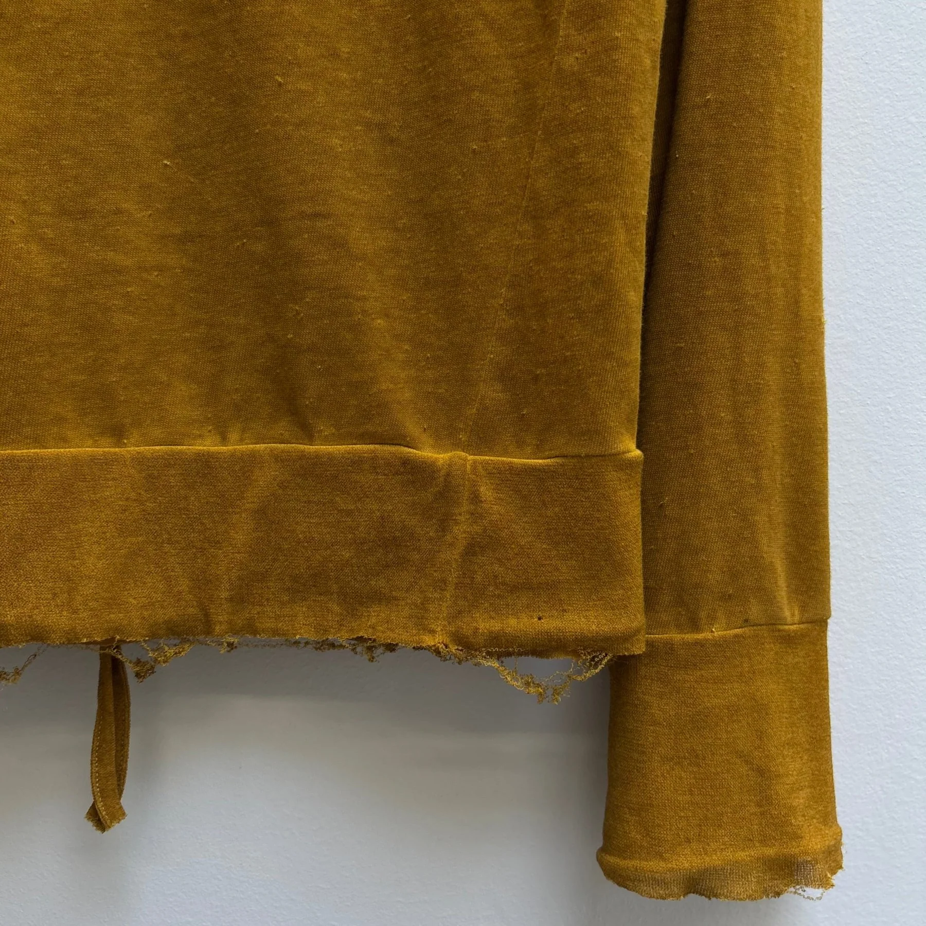 Boris Bidjan Saberi Mustard Zip Up Hoodie - Image 8