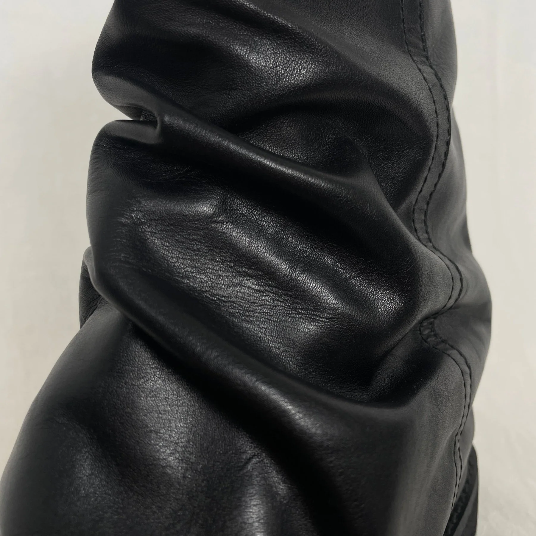 Cabane de Zucca Slouch Wedge Heeled Boots - Image 5
