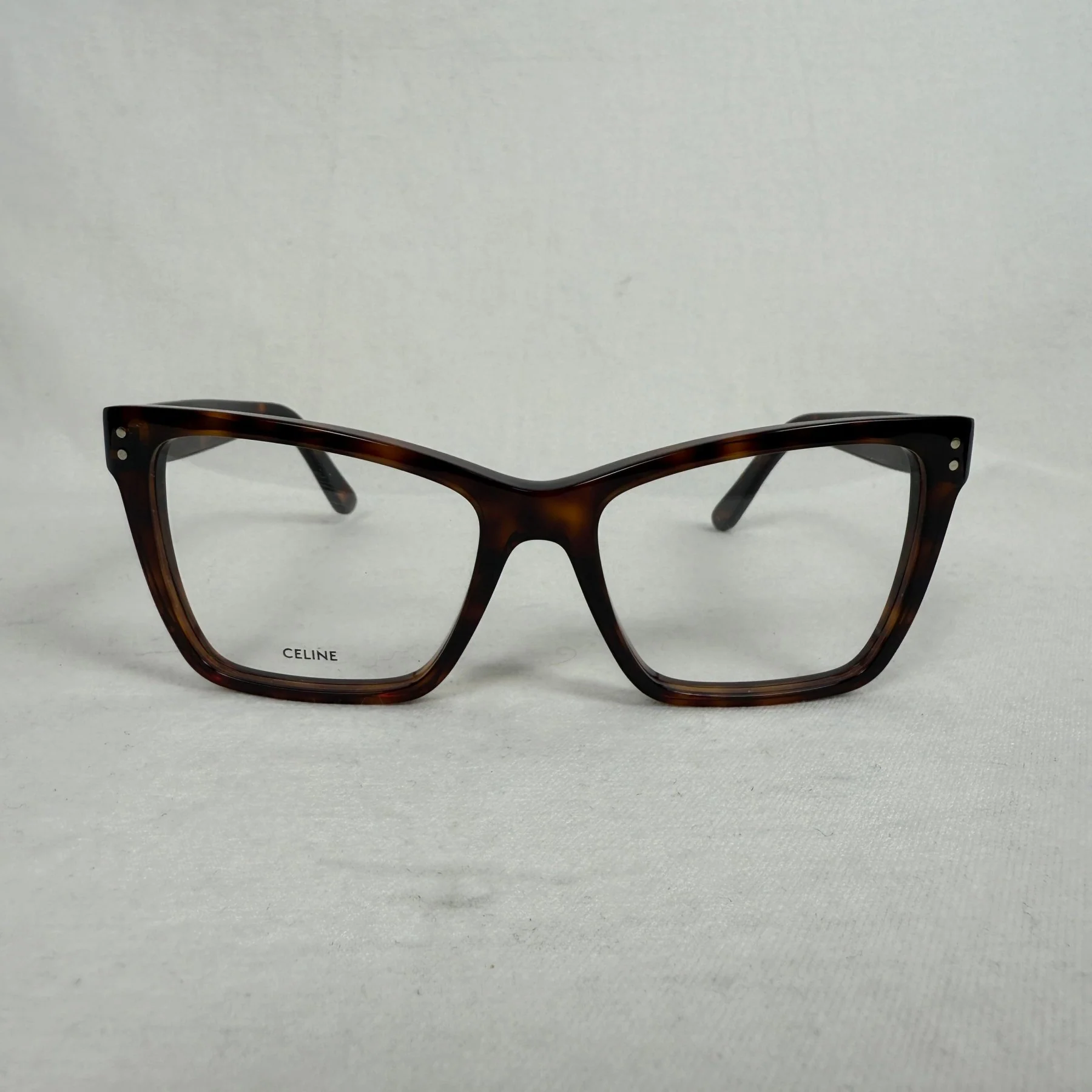 Celine Dark Havana Tortoise Glasses - Image 2