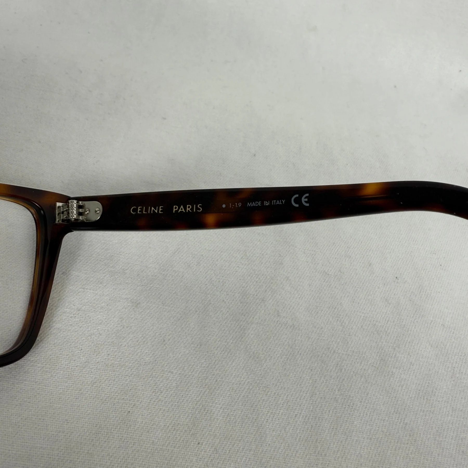 Celine Dark Havana Tortoise Glasses - Image 6