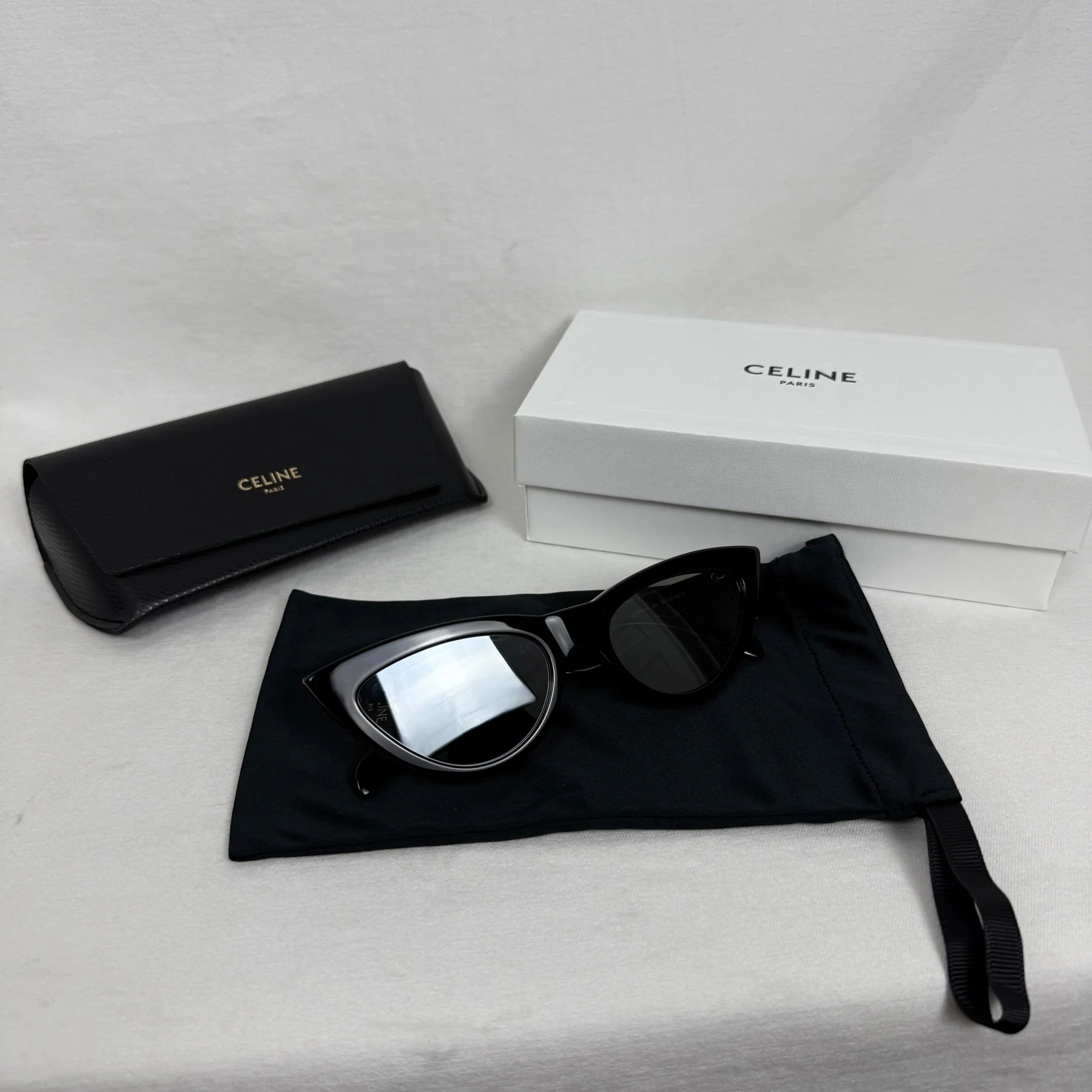 Celine Mirrored Sunglasses - Image 8
