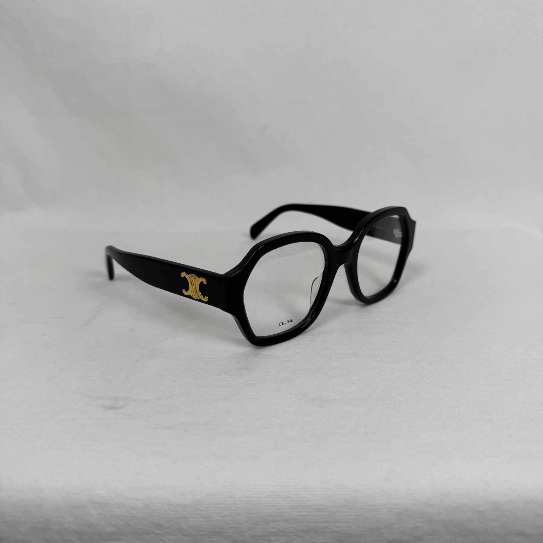Celine Oversized Optical Glasses (Black) - Image 2